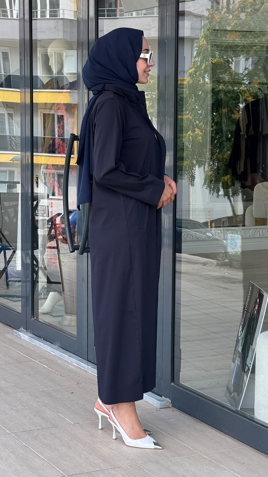 Almarwah Dik Yaka Halka Fermuarlı Kap 405027