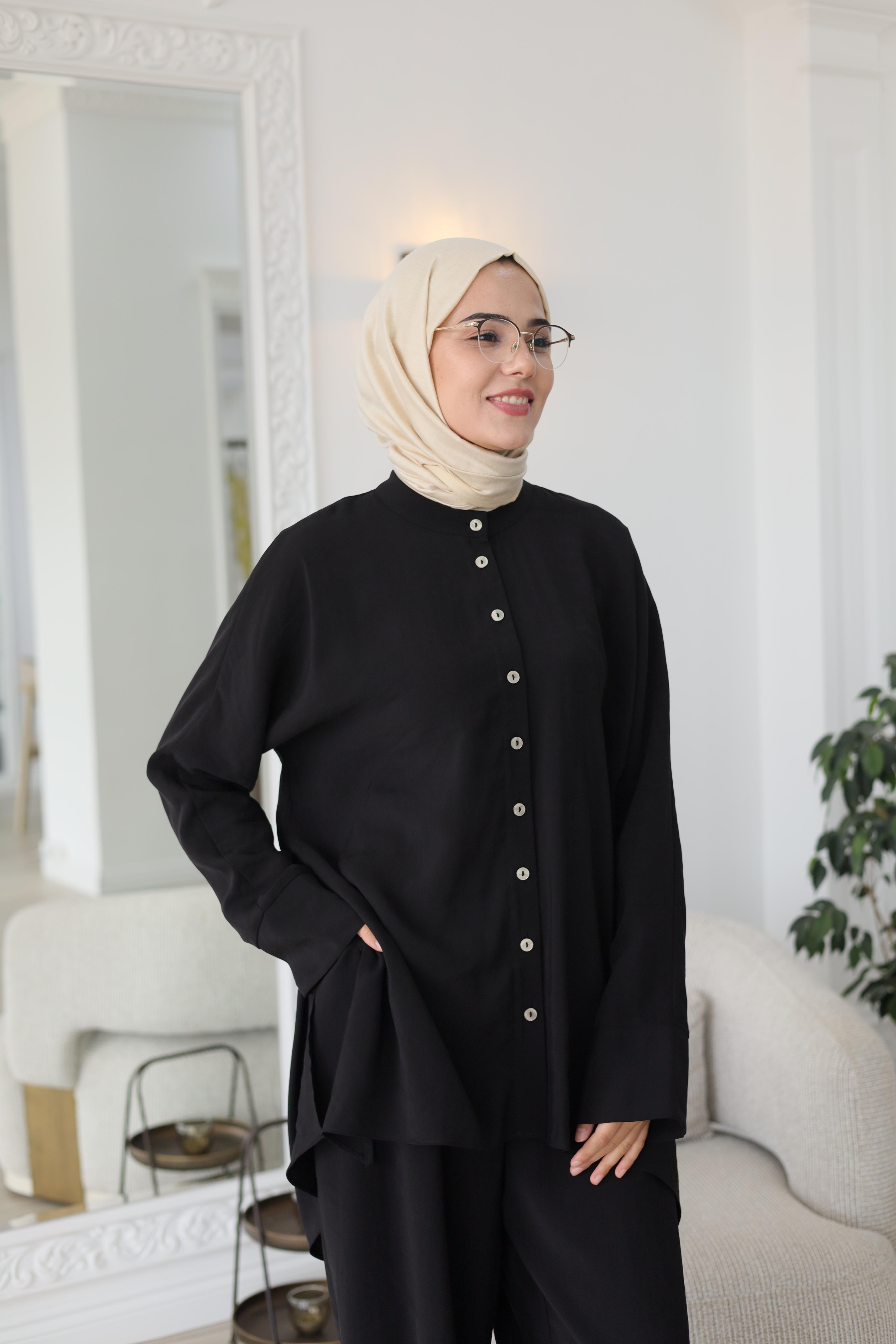Almarwah Düğme Detaylı Takım 202873