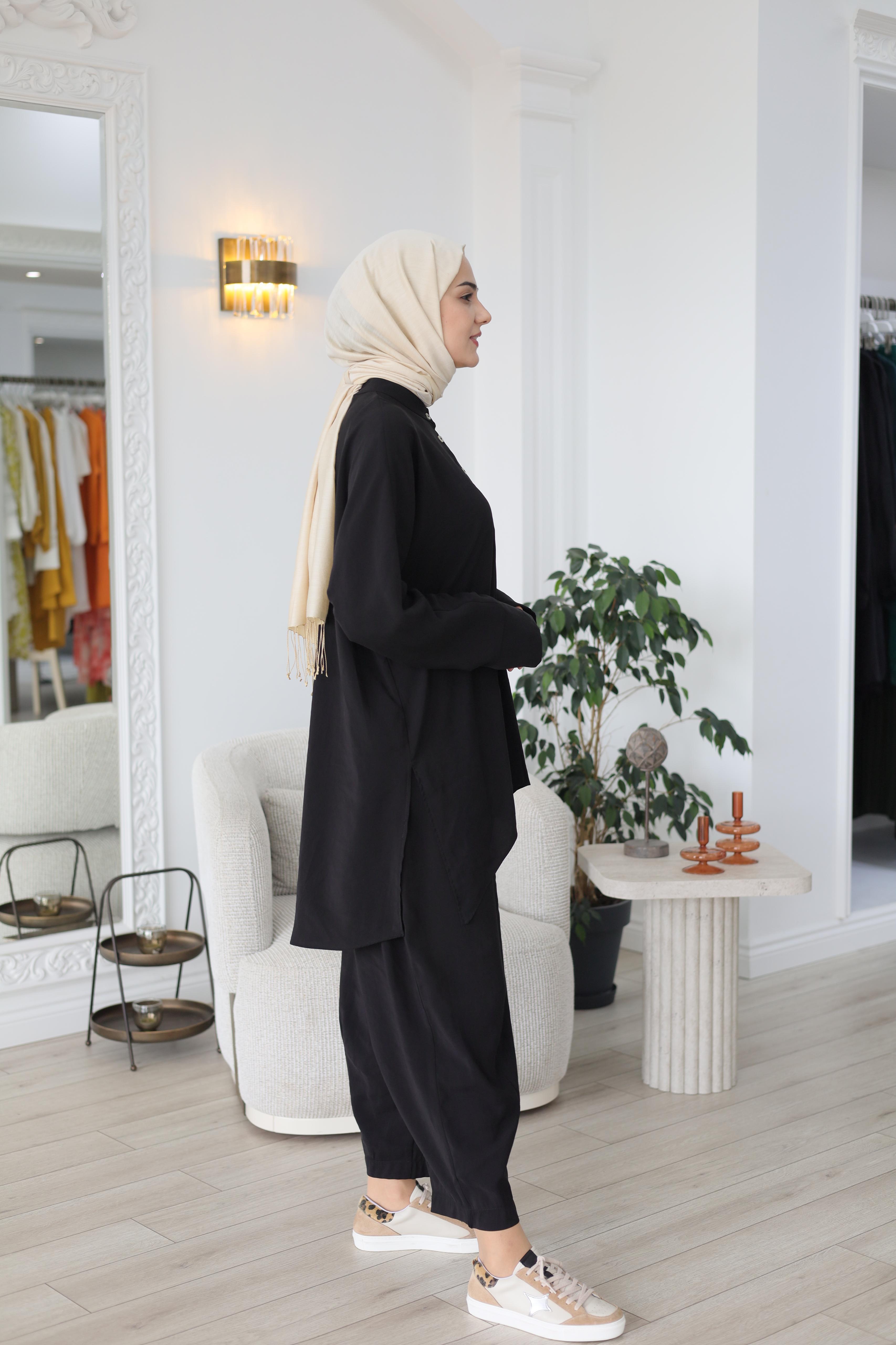 Almarwah Düğme Detaylı Takım 202873