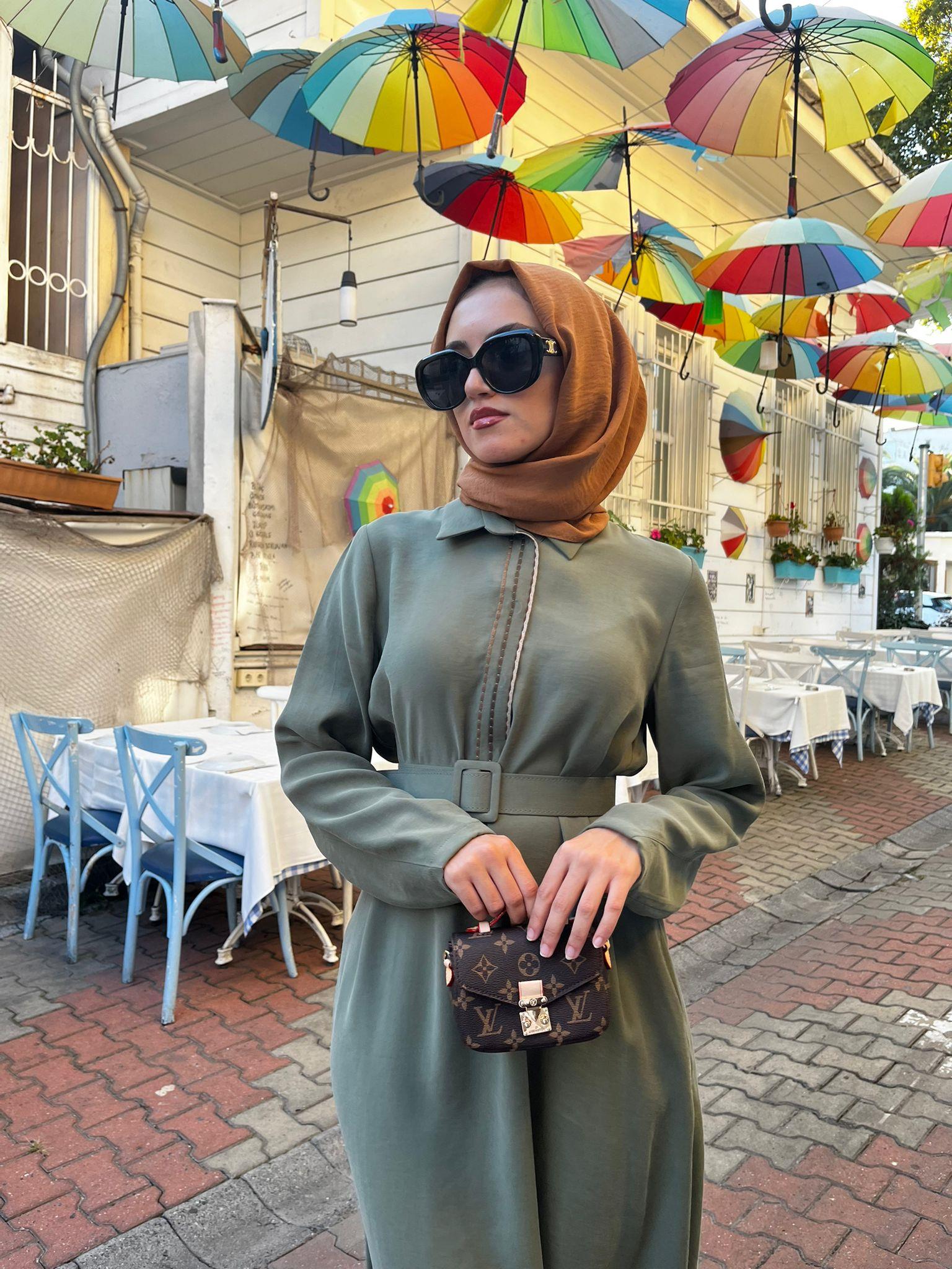 Almarwah Elbise Yeşil 303775