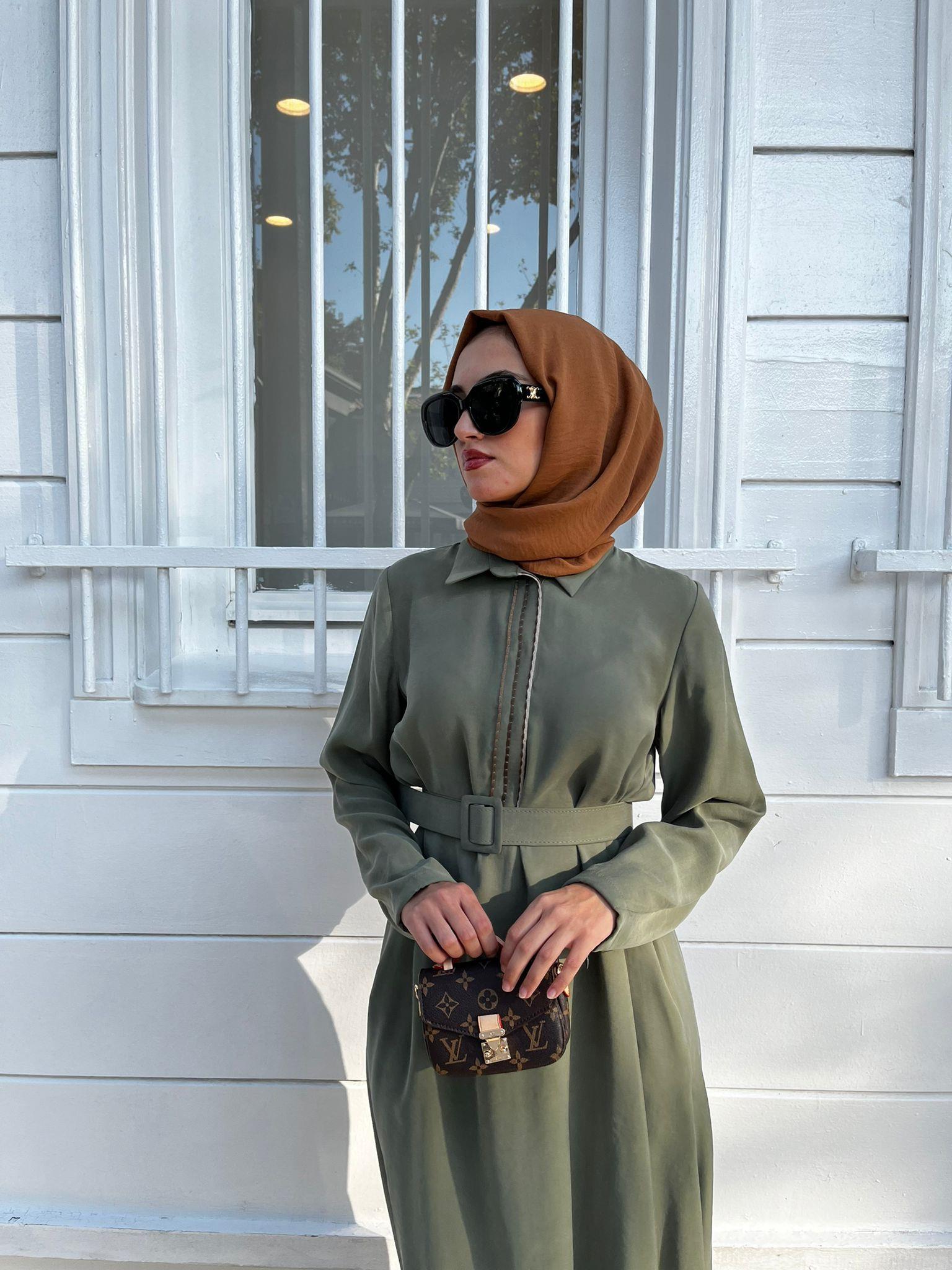 Almarwah Elbise Yeşil 303775