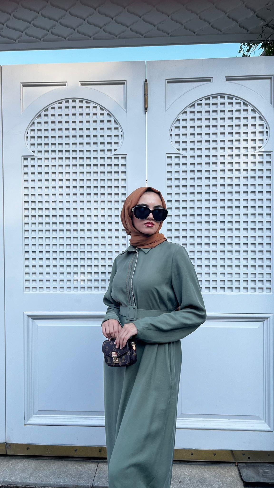 Almarwah Elbise Yeşil 303775