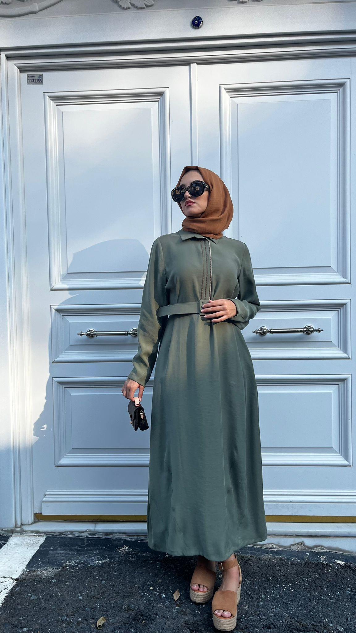 Almarwah Elbise Yeşil 303775