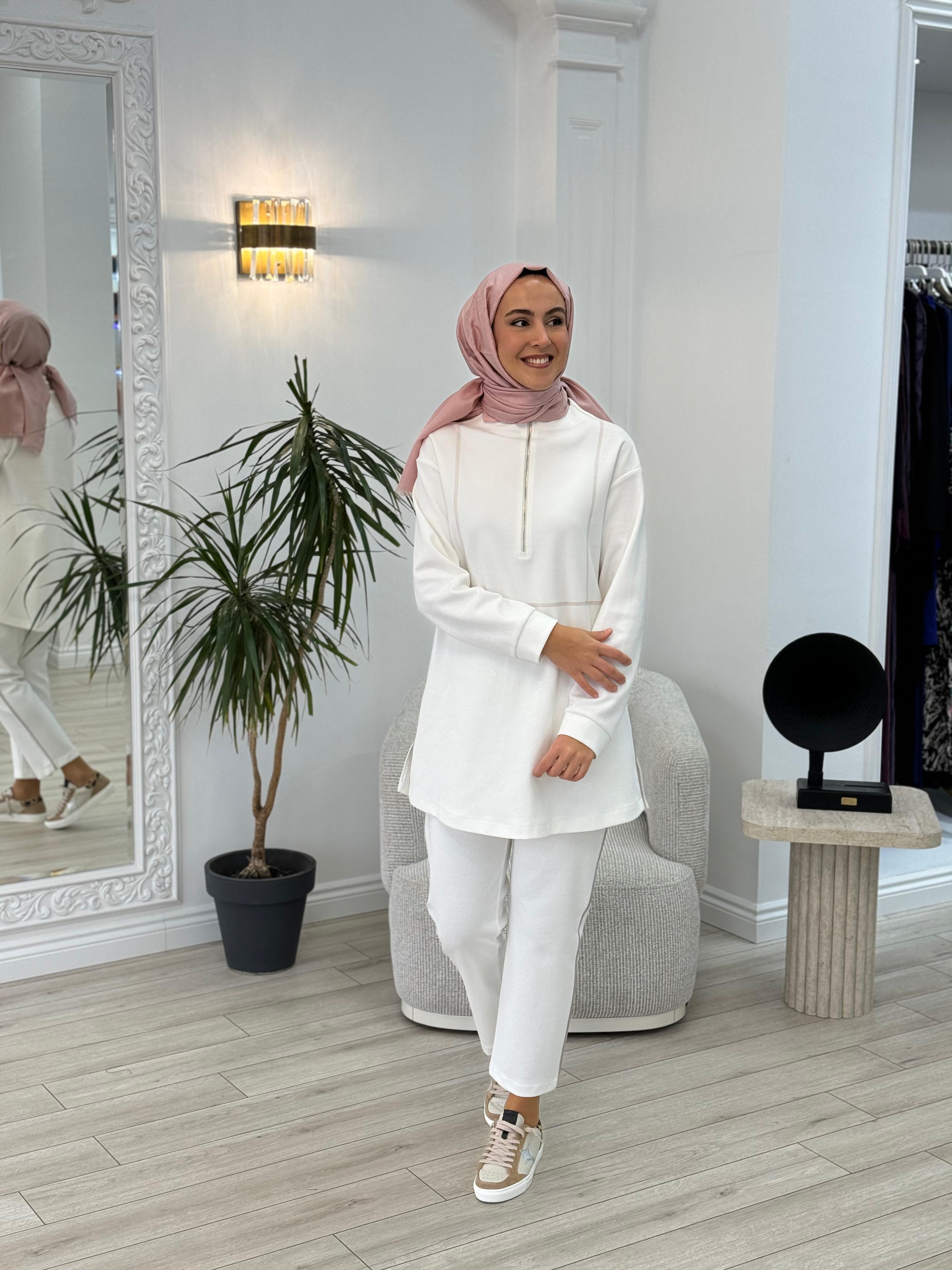 Almarwah Eşofman Takımı Ekru 202694