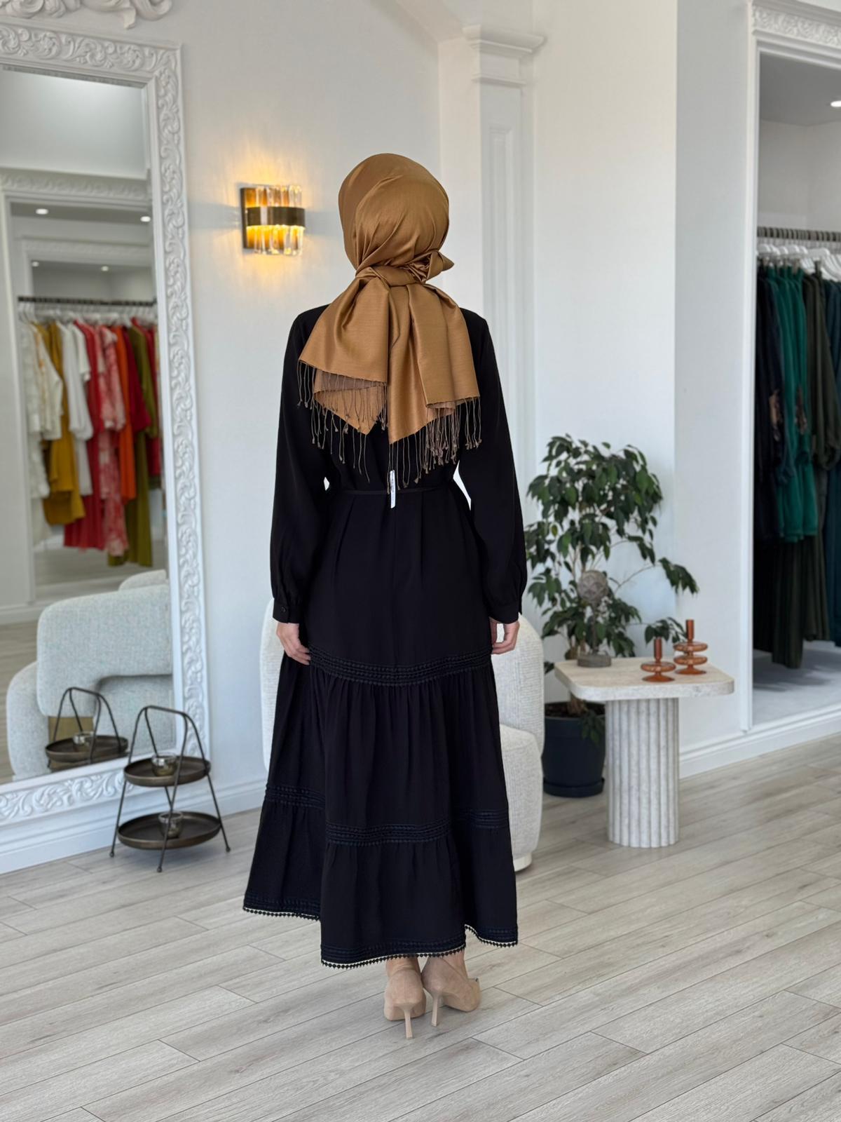 Almarwah Etek Detaylı Elbise 303877