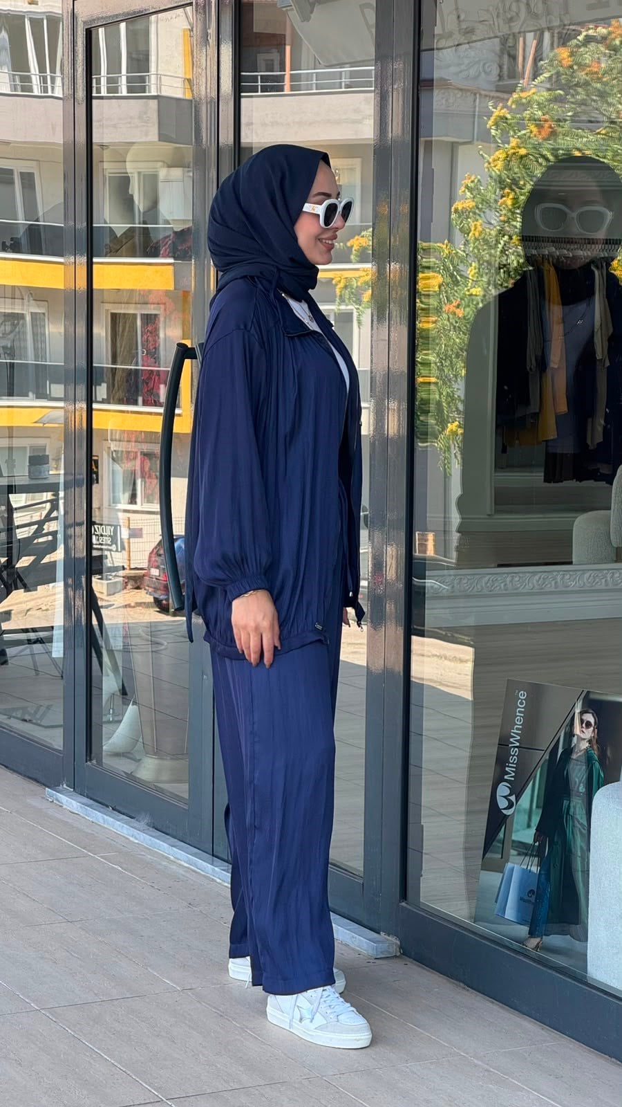 Almarwah Fermuarlı Şalvarlı Takım 202973