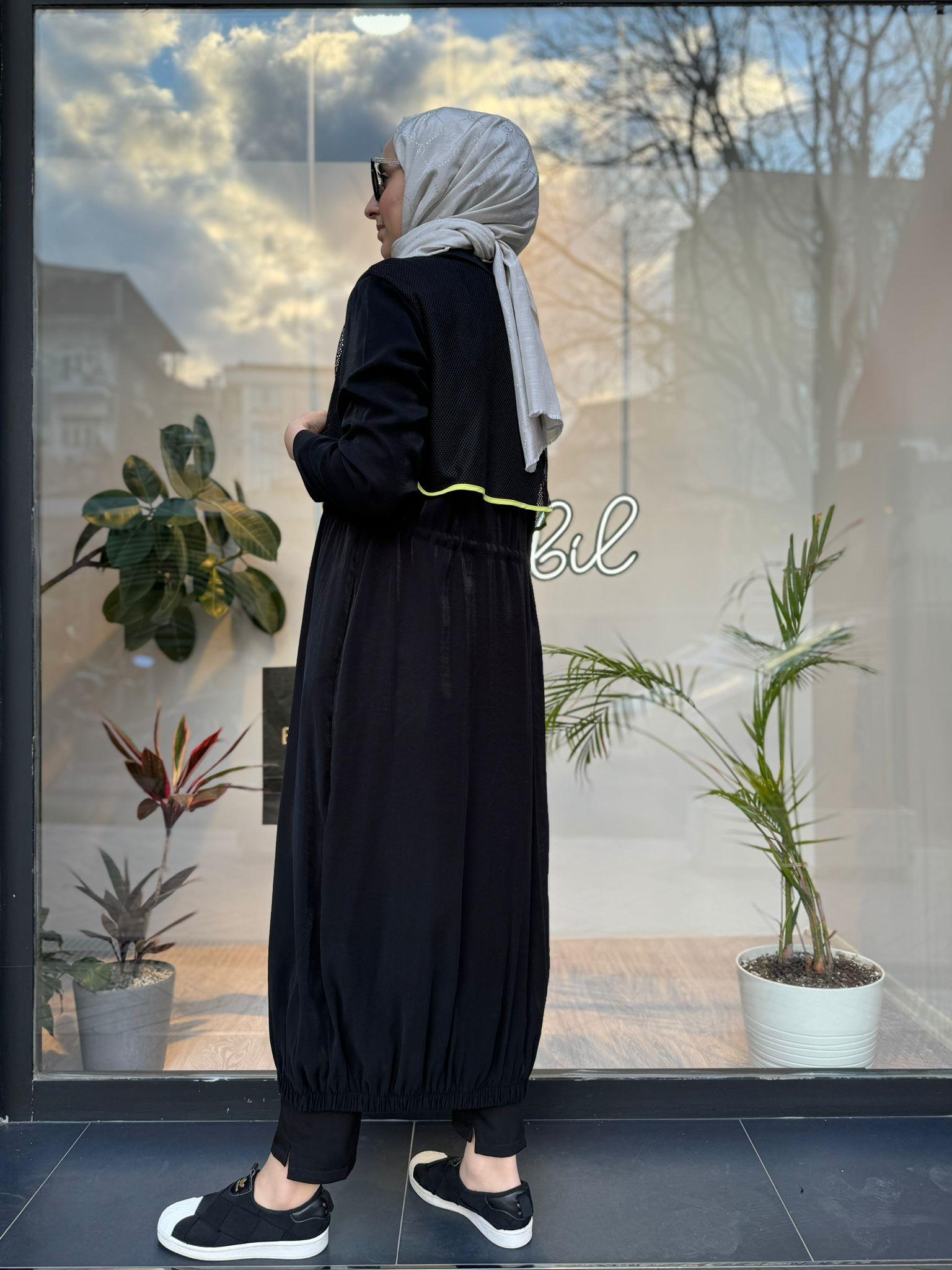 Almarwah File Detaylı Kap Siyah 404808