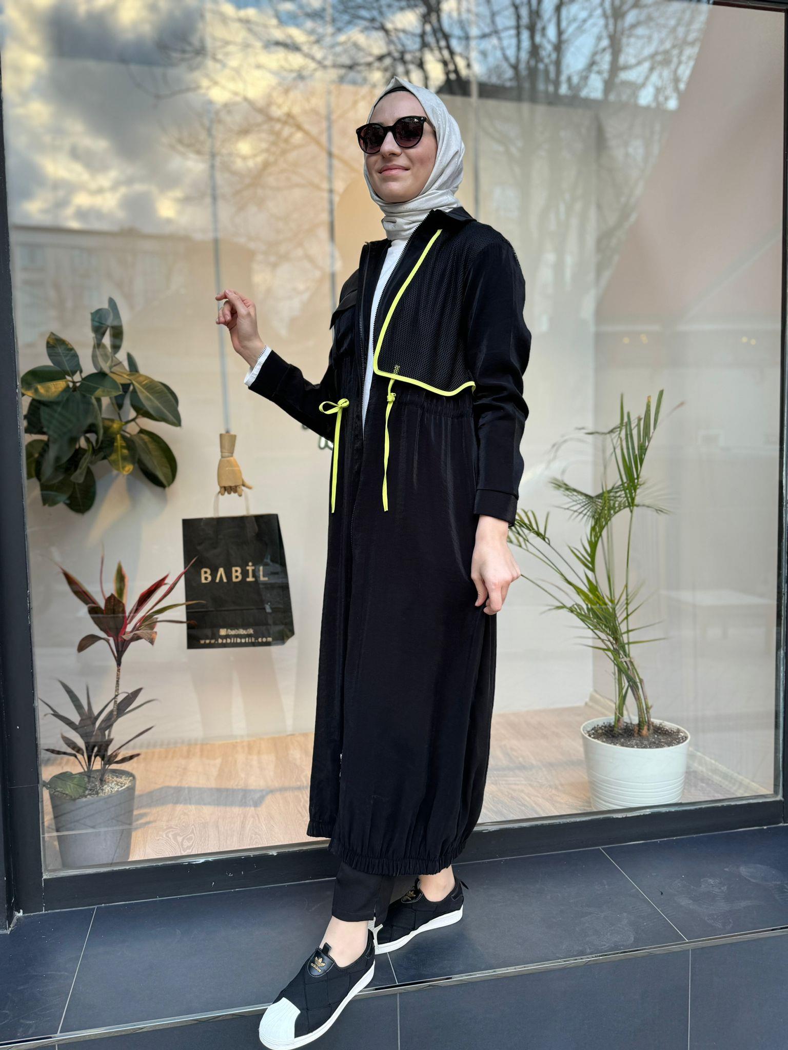 Almarwah File Detaylı Kap Siyah 404808