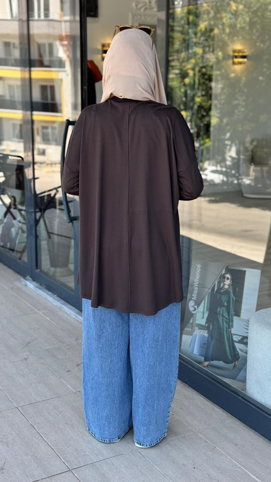 Almarwah Geomertrik Desenli Tunik 102251
