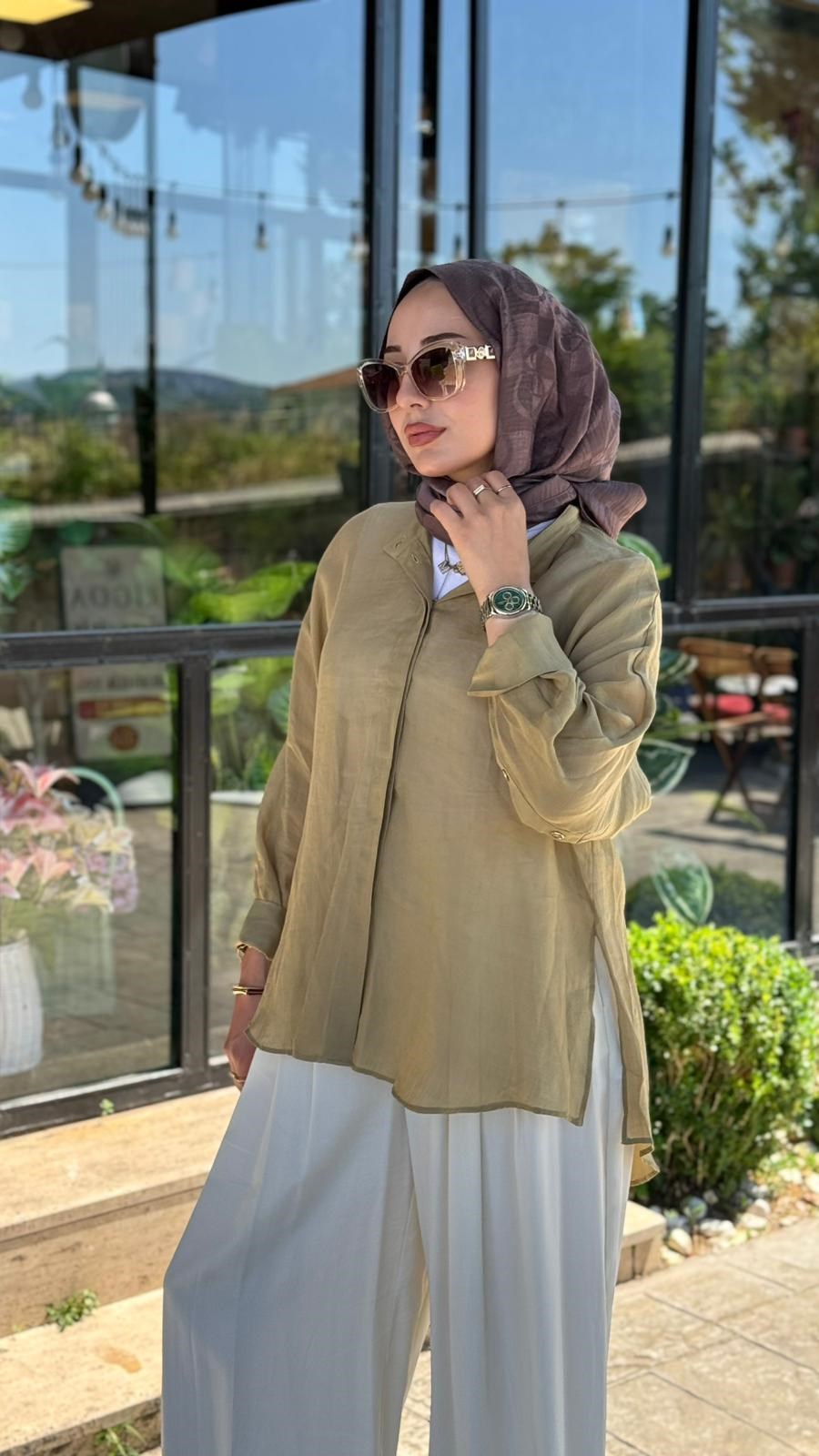 Almarwah Gömlek Oversize 101008