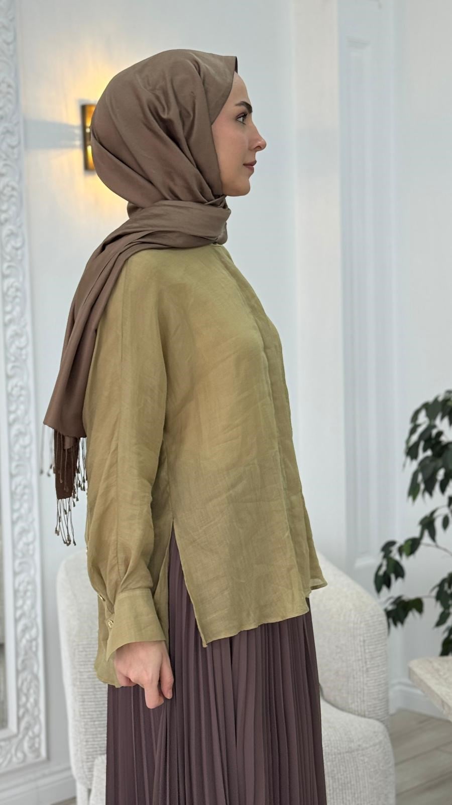 Almarwah Gömlek Oversize 101008