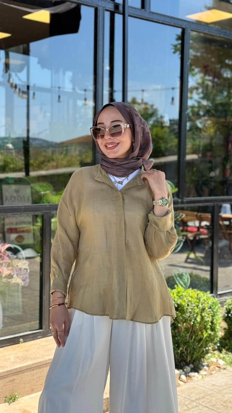 Almarwah Gömlek Oversize 101008