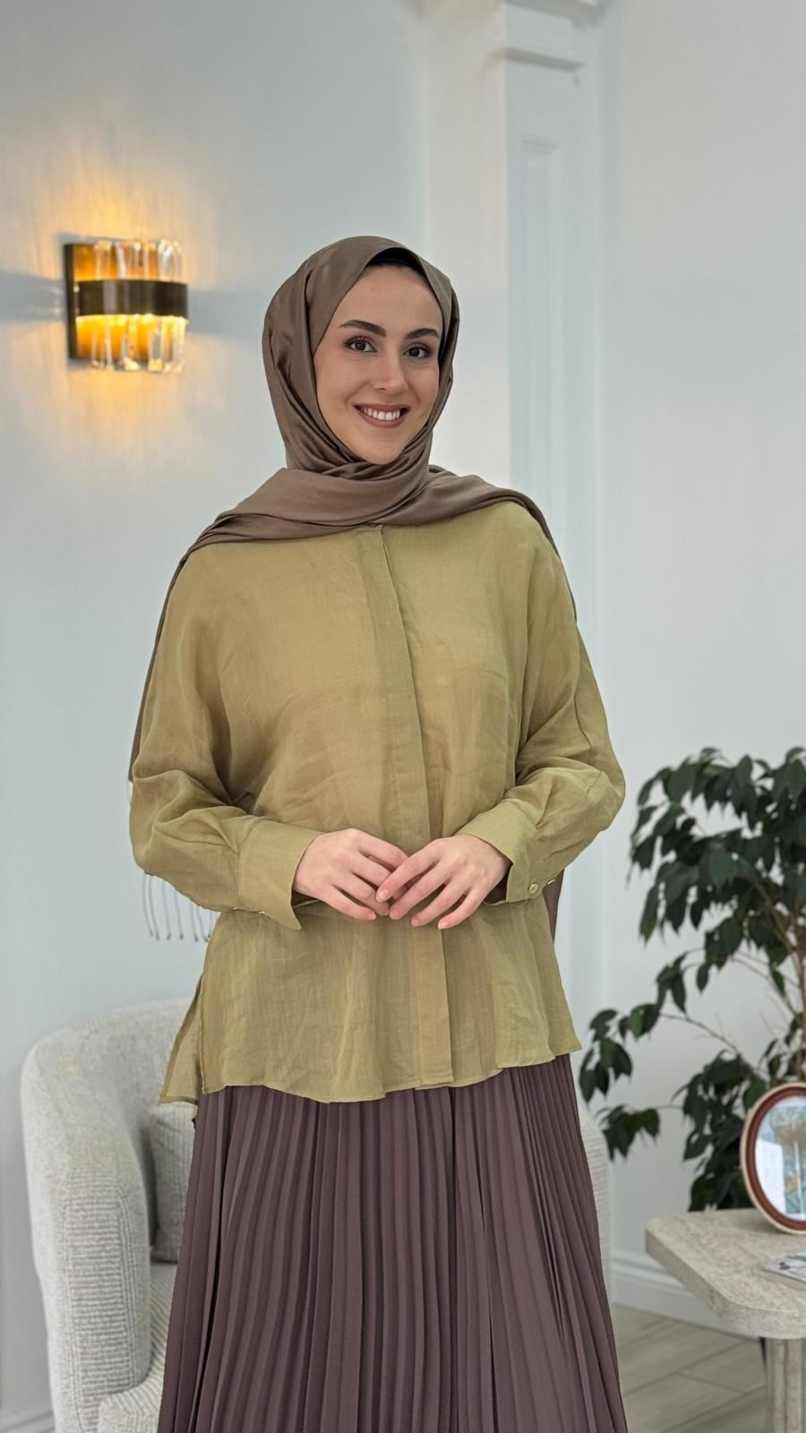 Almarwah Gömlek Oversize 101008