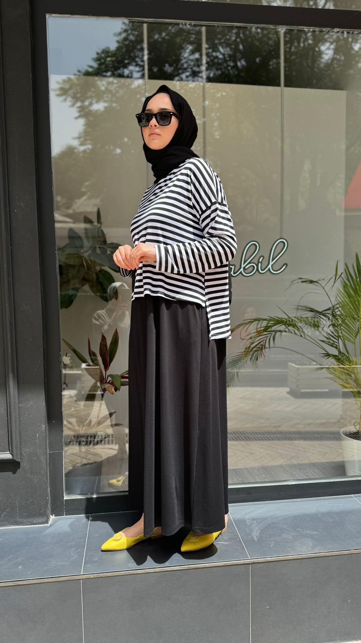 Almarwah İkili Elbise Siyah 202629