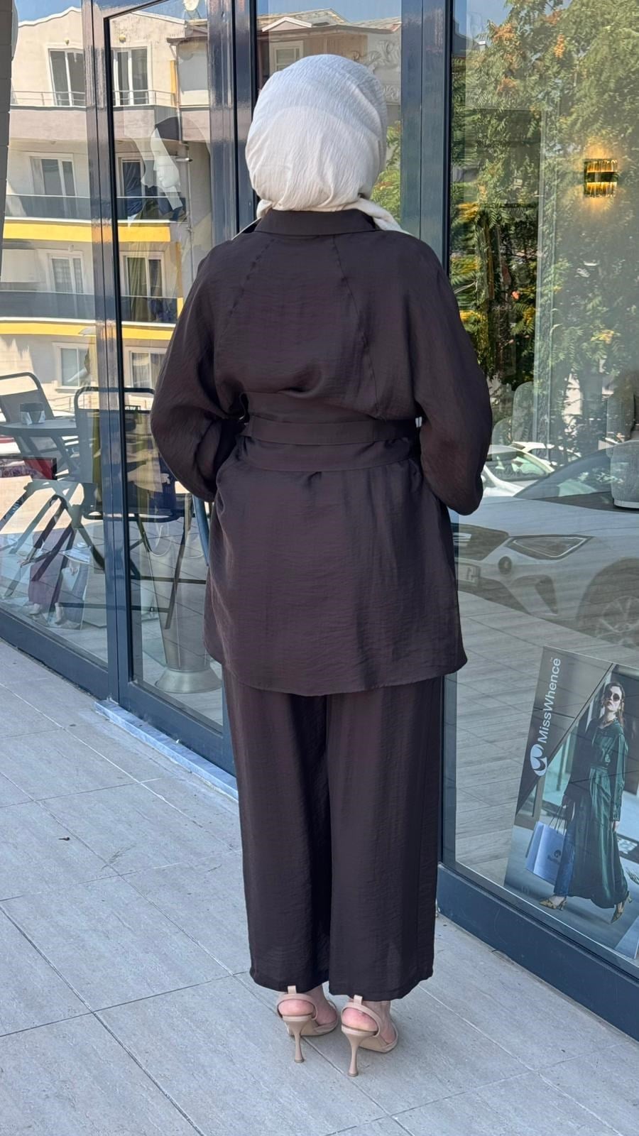 Almarwah Kemerli Pantolon Takım 202979