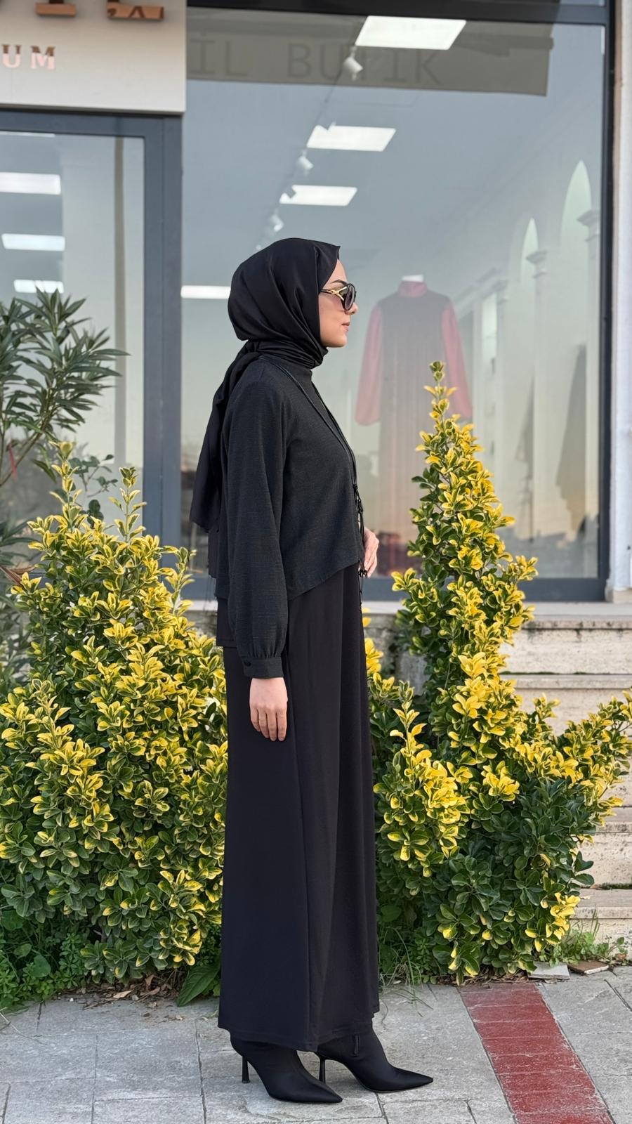 Almarwah Kolye Detaylı Elbise 202927