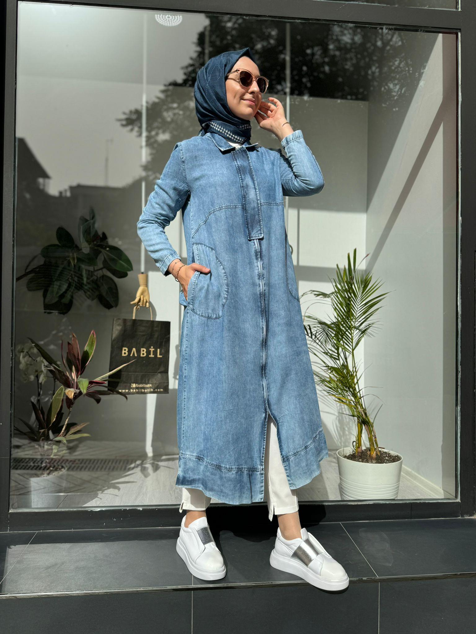 Almarwah Kot Kap Açık Mavi 404866