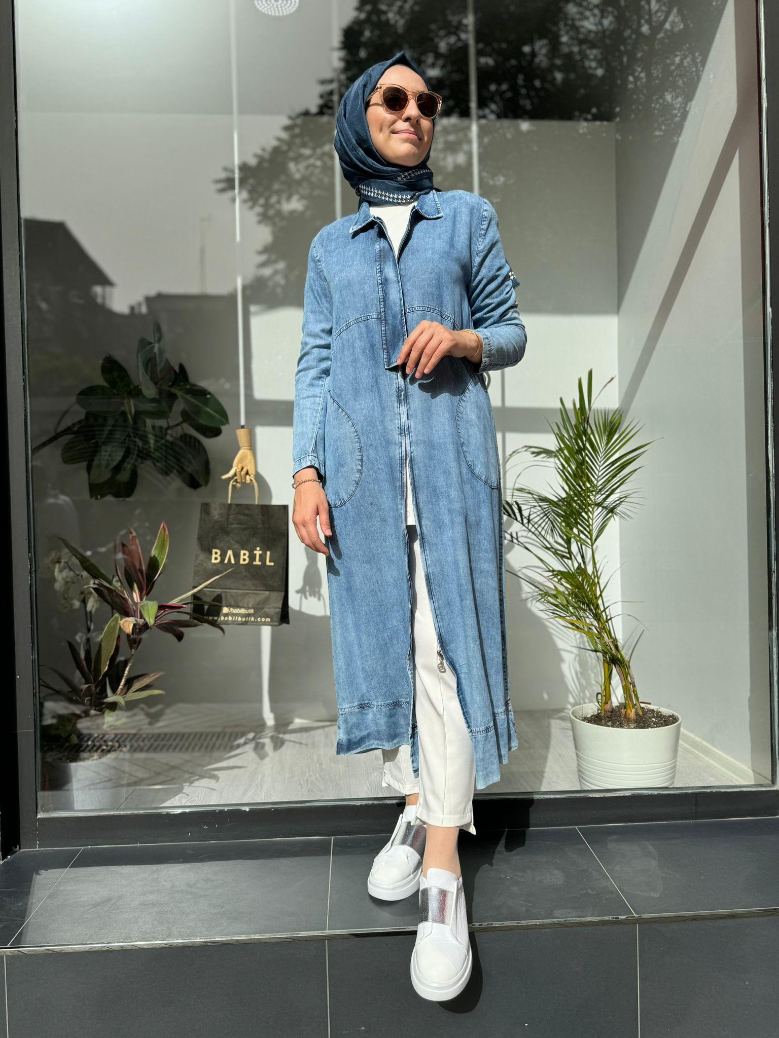 Almarwah Kot Kap Açık Mavi 404866