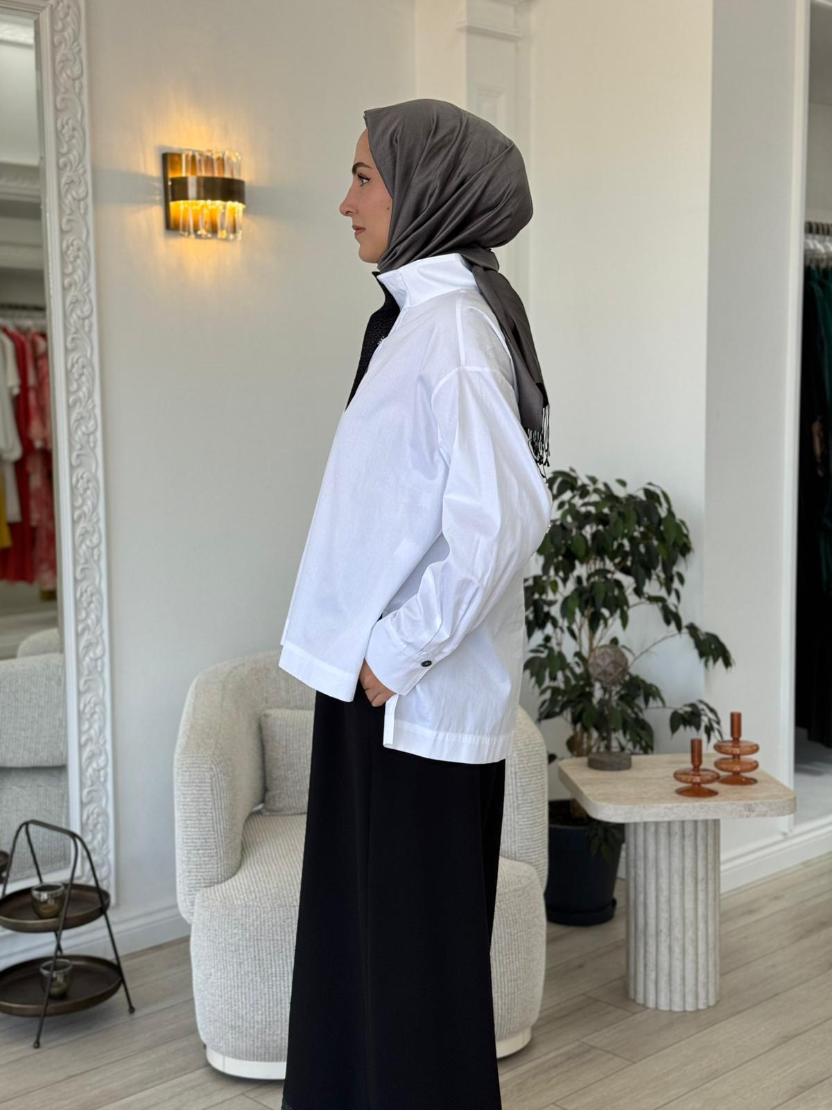 Almarwah Pantolonlu Yaka Detaylı Takım 202904