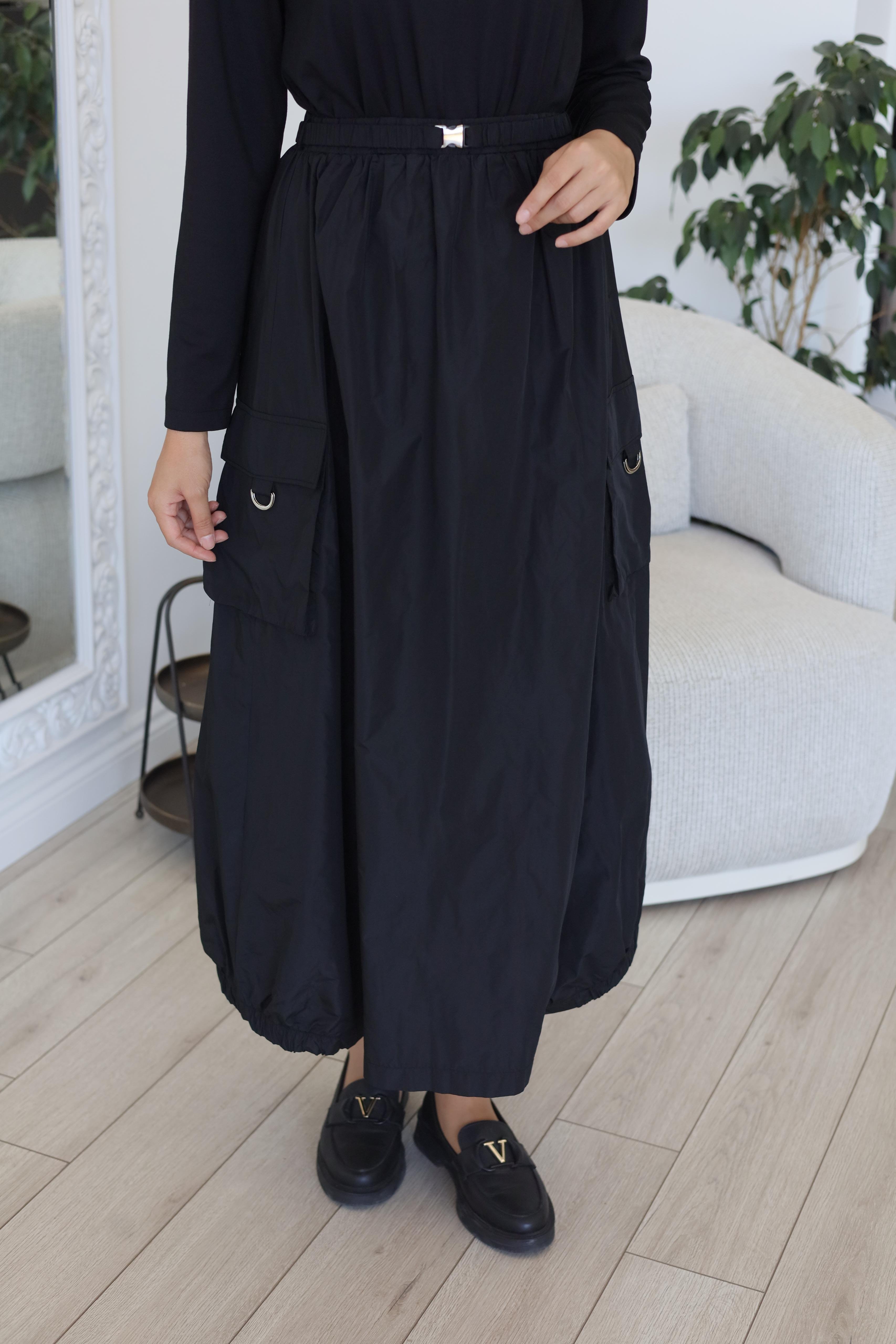 Almarwah Paraşüt Detaylı Elbise 303875