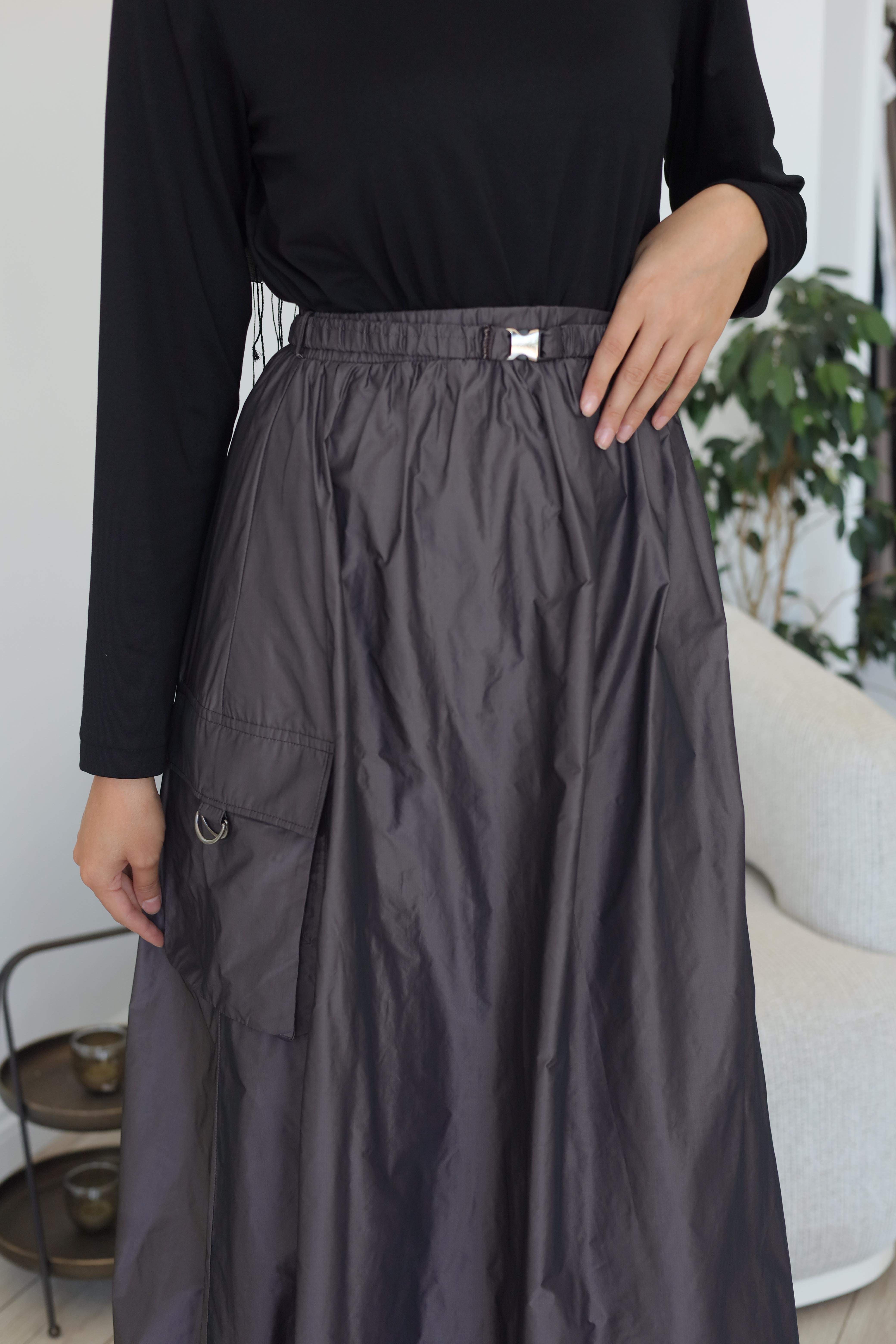 Almarwah Paraşüt Detaylı Elbise 303875
