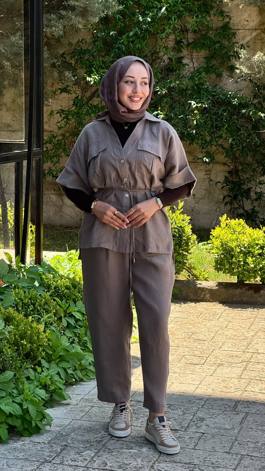Almarwah Salaş Kesim Pantolonlu Takım 202981