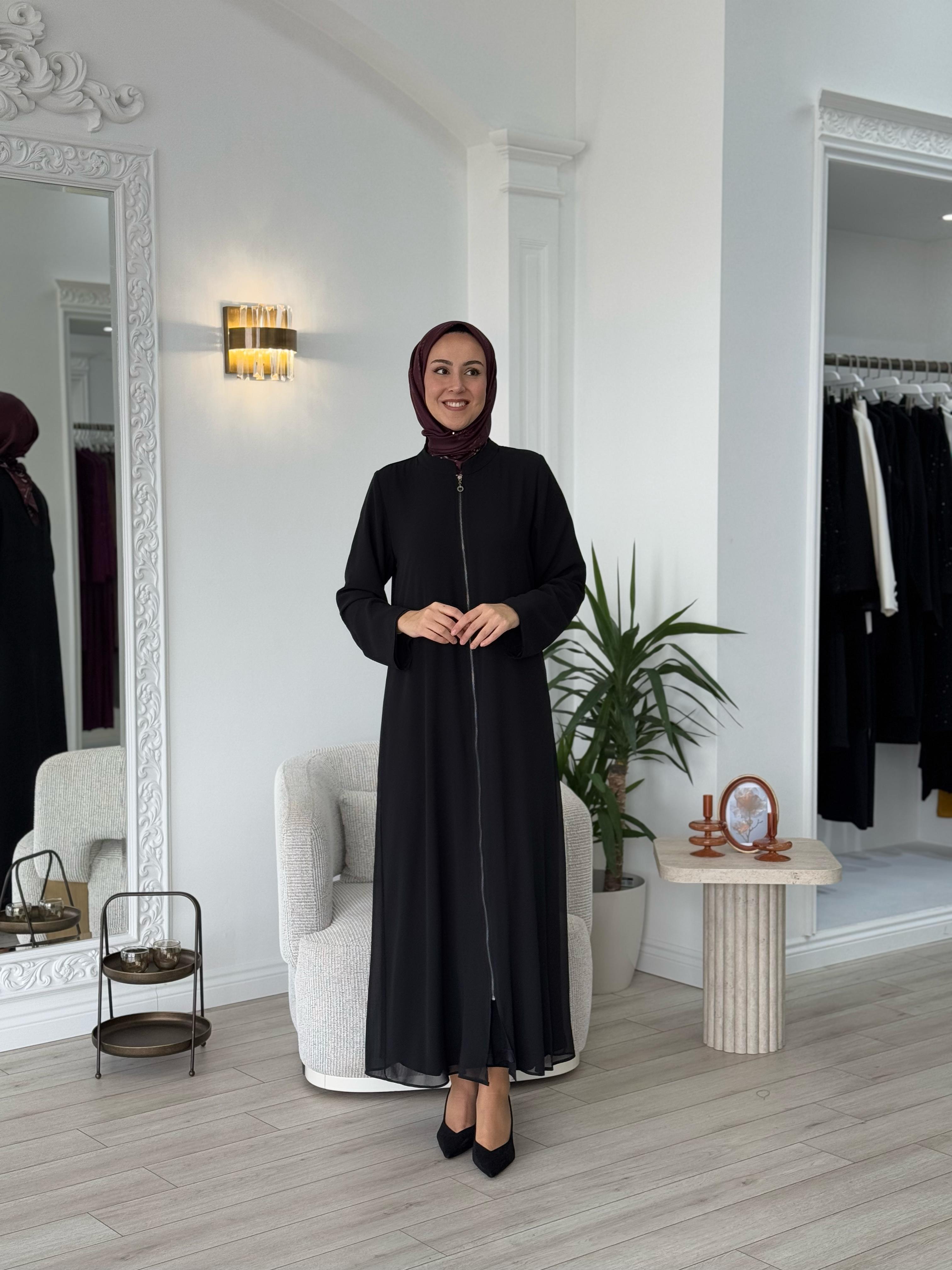 Almarwah Şifon Detaylı Kap 90510