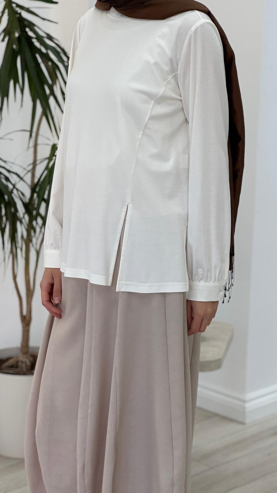 Almarwah Tunik Ekru102224