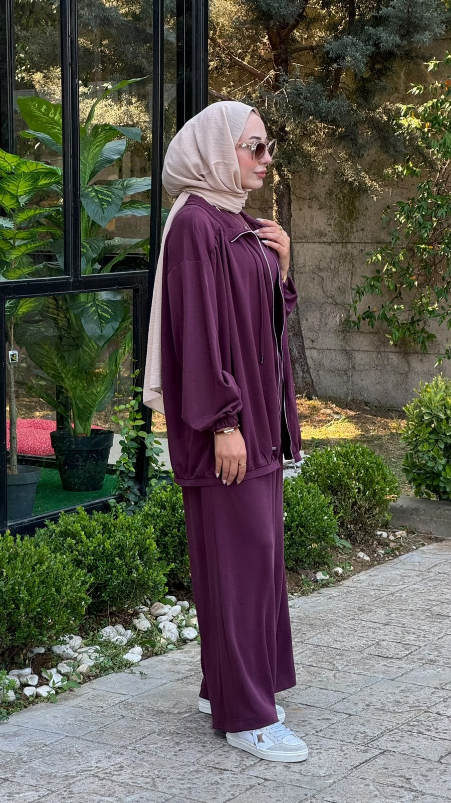 Almarwah Üçlü Pantolonlu Takım 