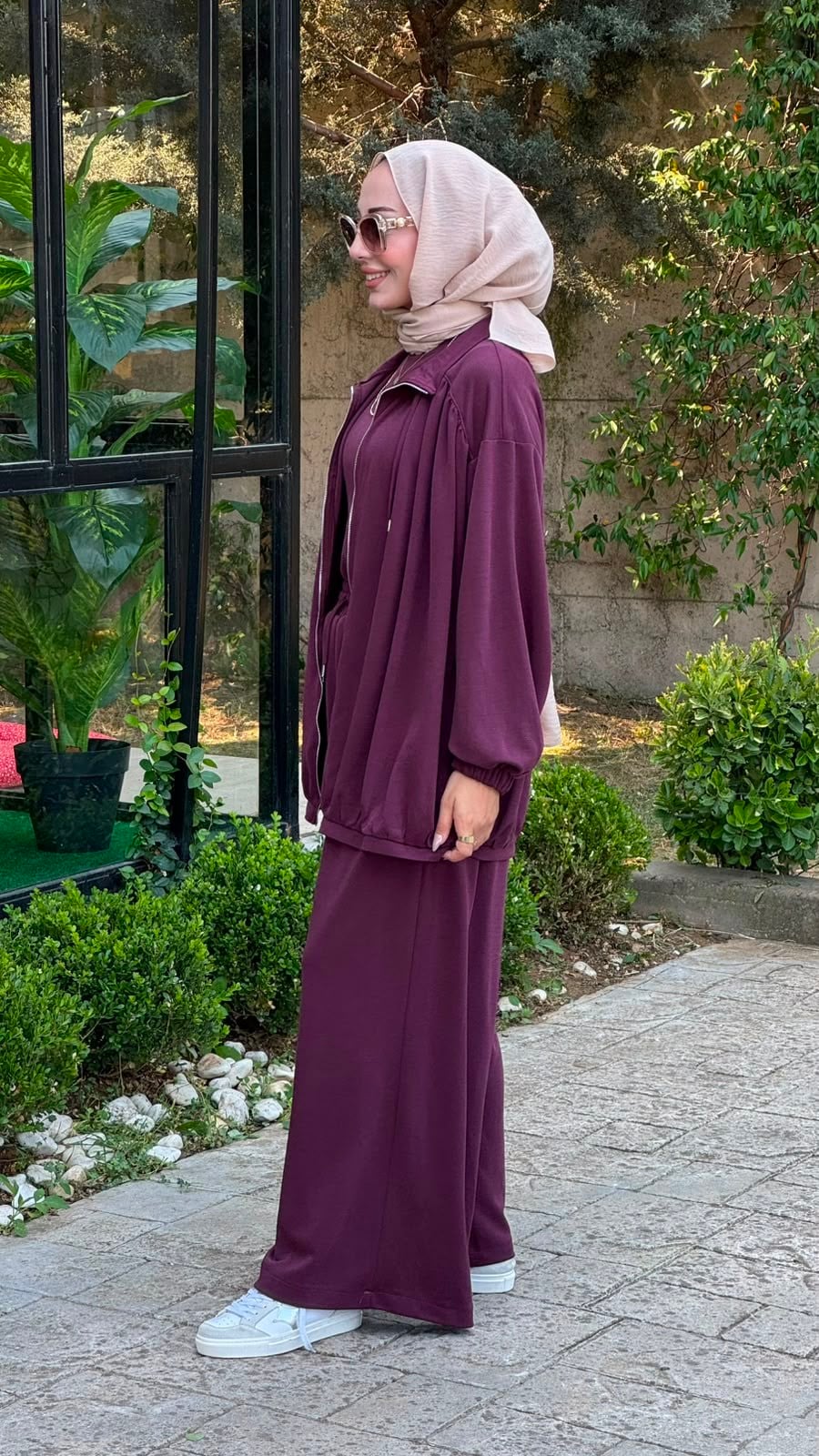 Almarwah Üçlü Pantolonlu Takım 