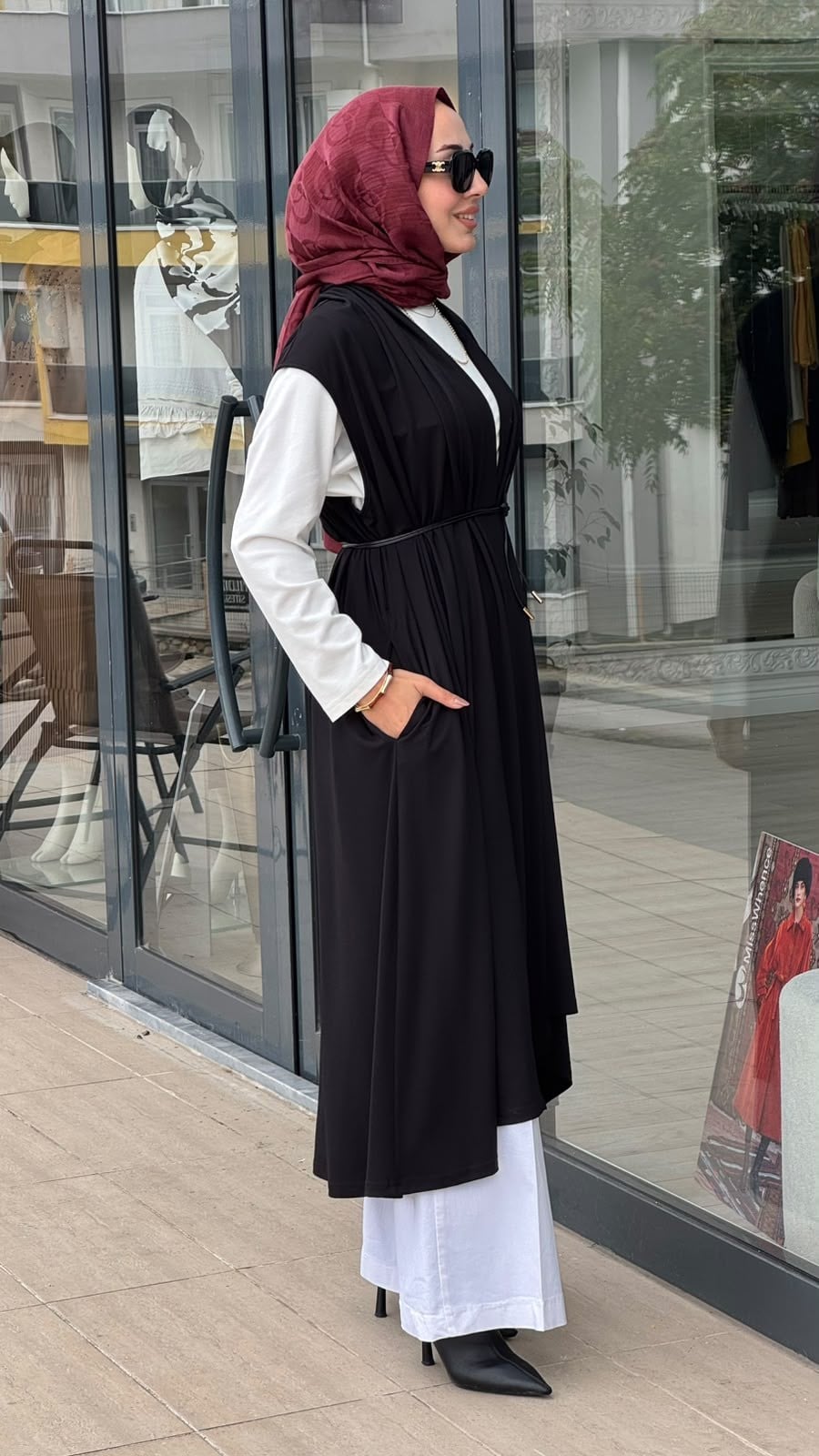 Almarwah Uzun Yelek 405045