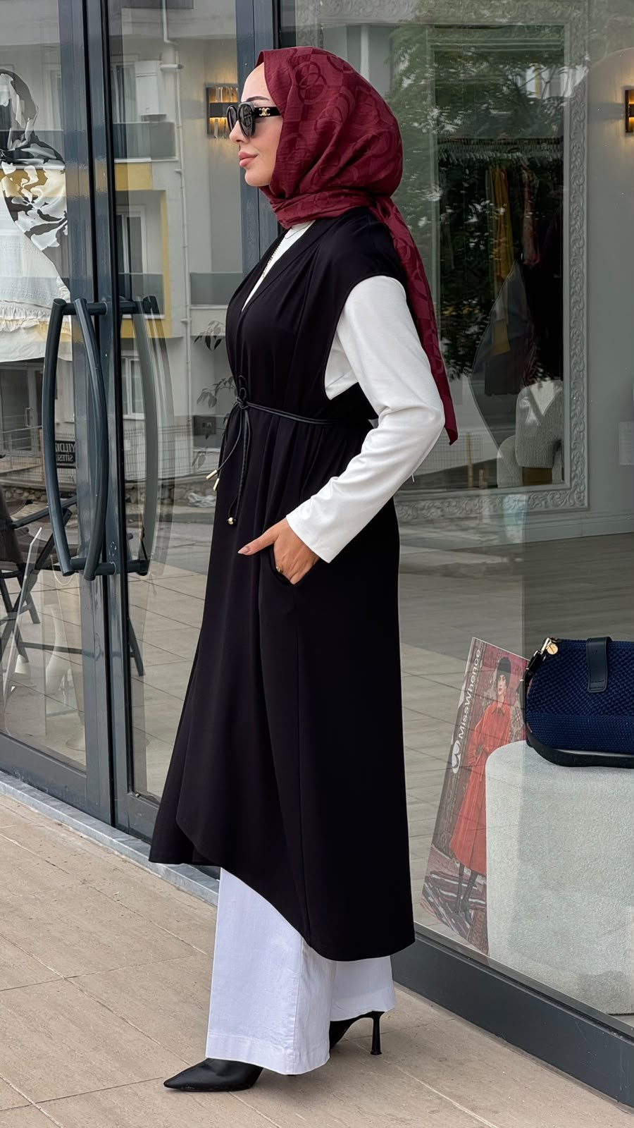 Almarwah Uzun Yelek 405045