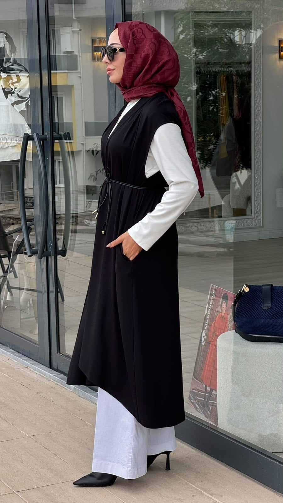 Almarwah Uzun Yelek 405045