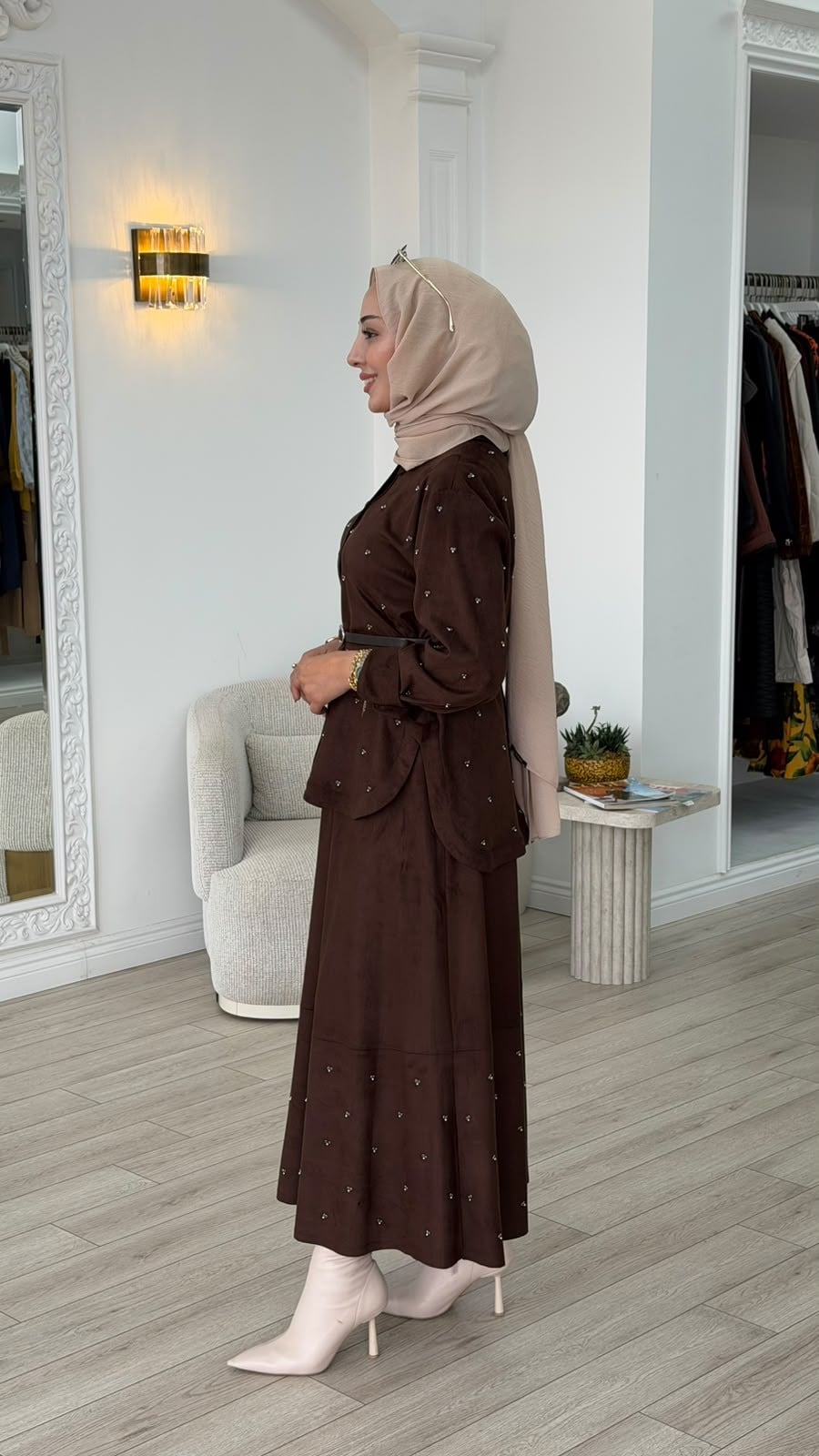 Clande Süet Takım 2602-3032