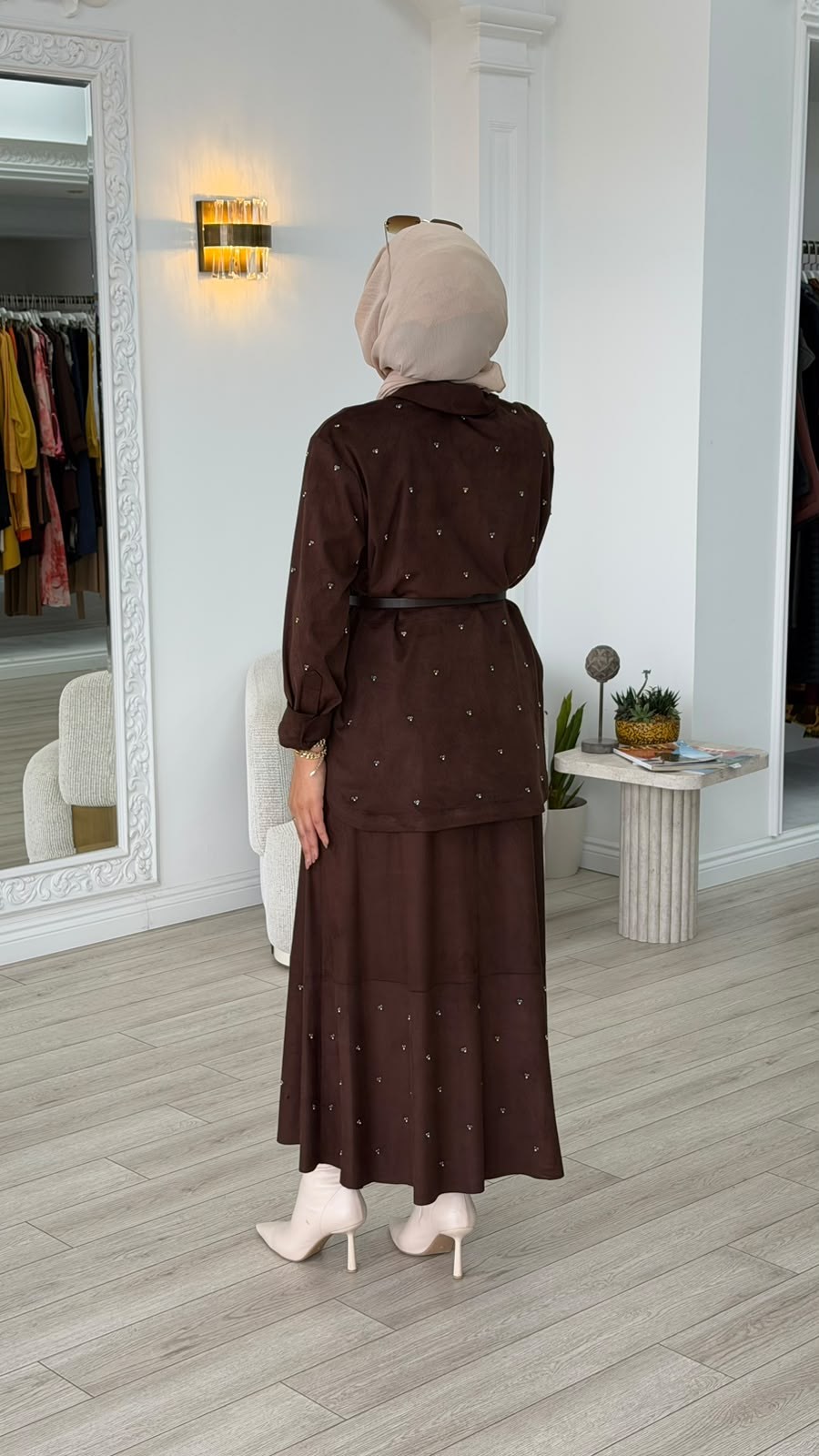 Clande Süet Takım 2602-3032