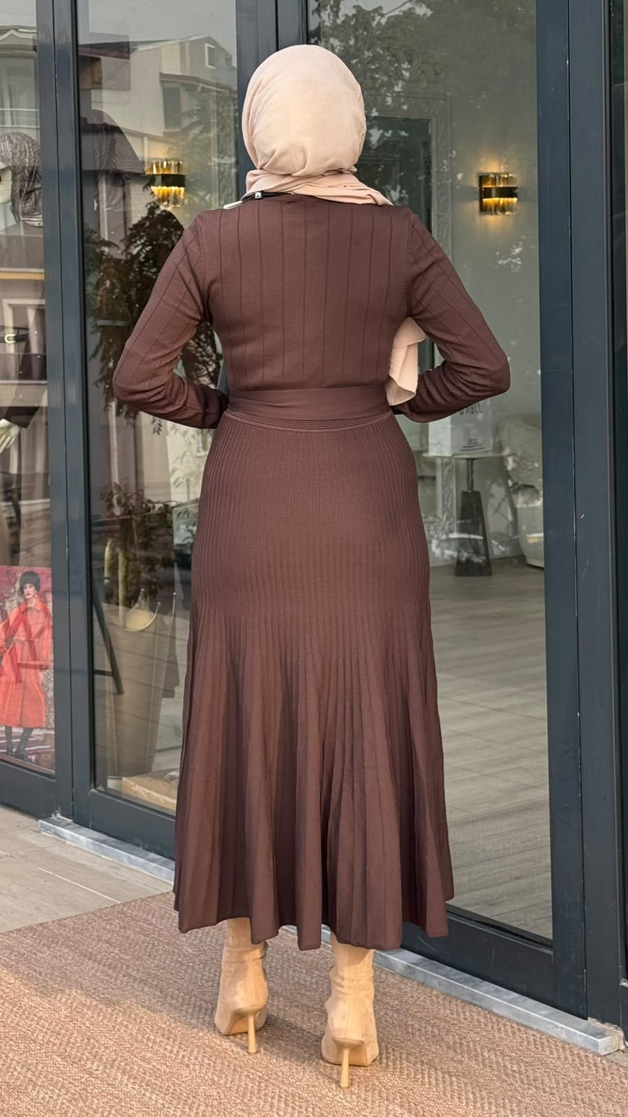 Clande Triko Elbise 2602-5053