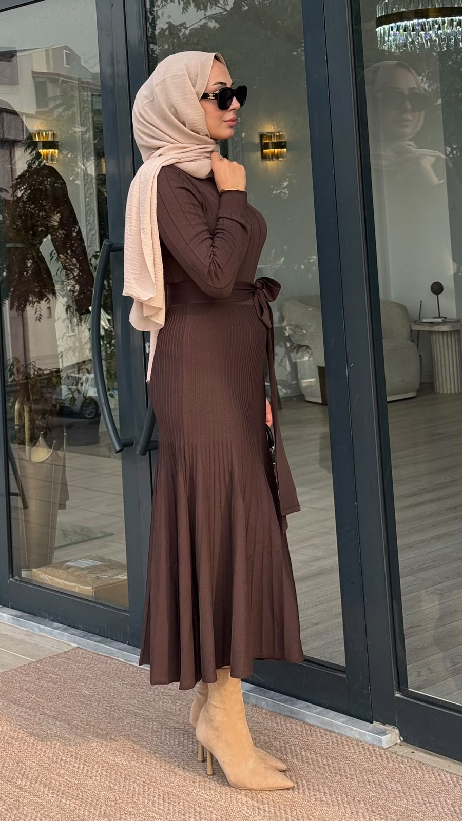 Clande Triko Elbise 2602-5053
