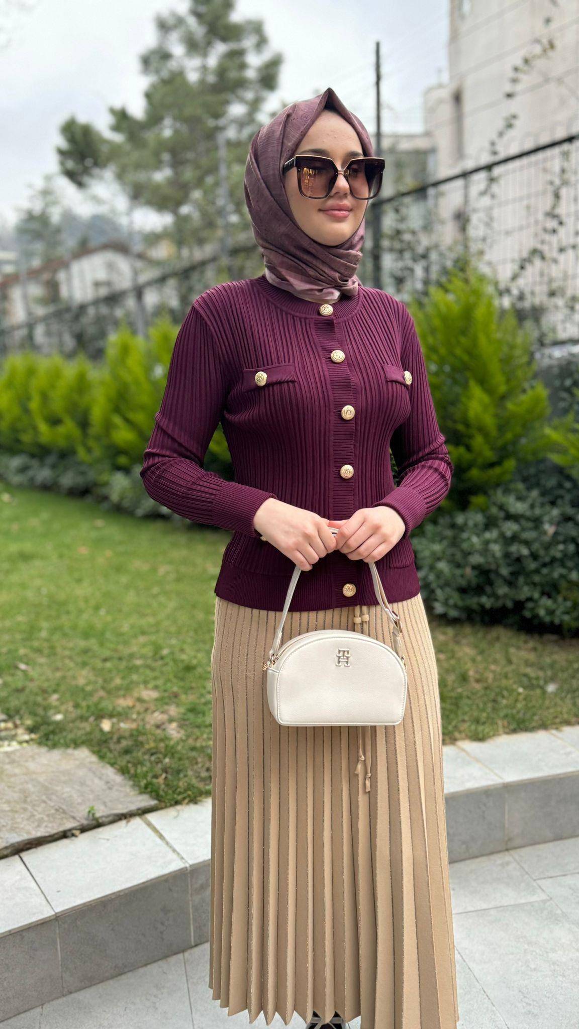 Girasolem Pilise Etek Camel 2024004