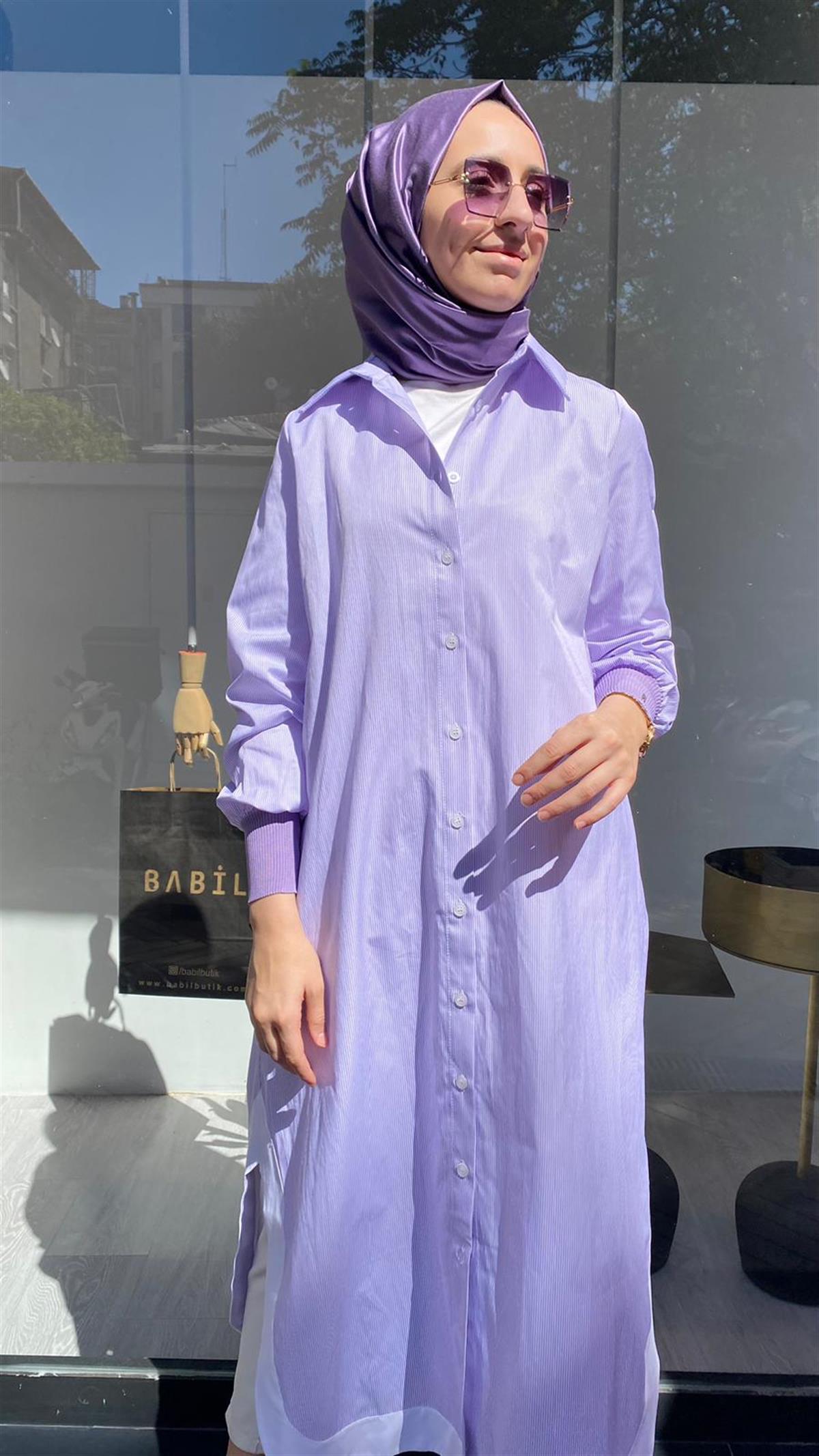 İnvee Açık Mor Kap 6895