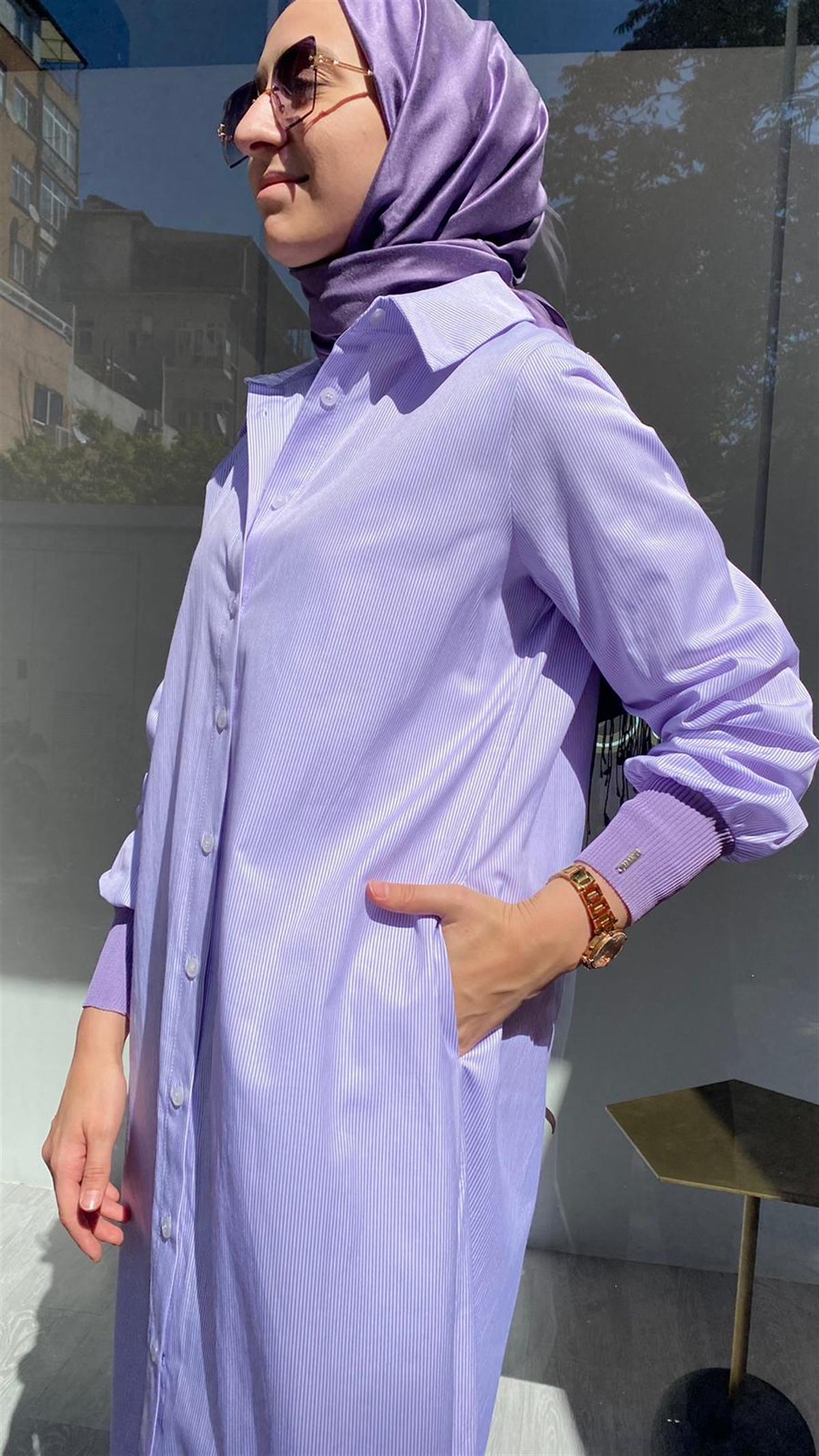 İnvee Açık Mor Kap 6895