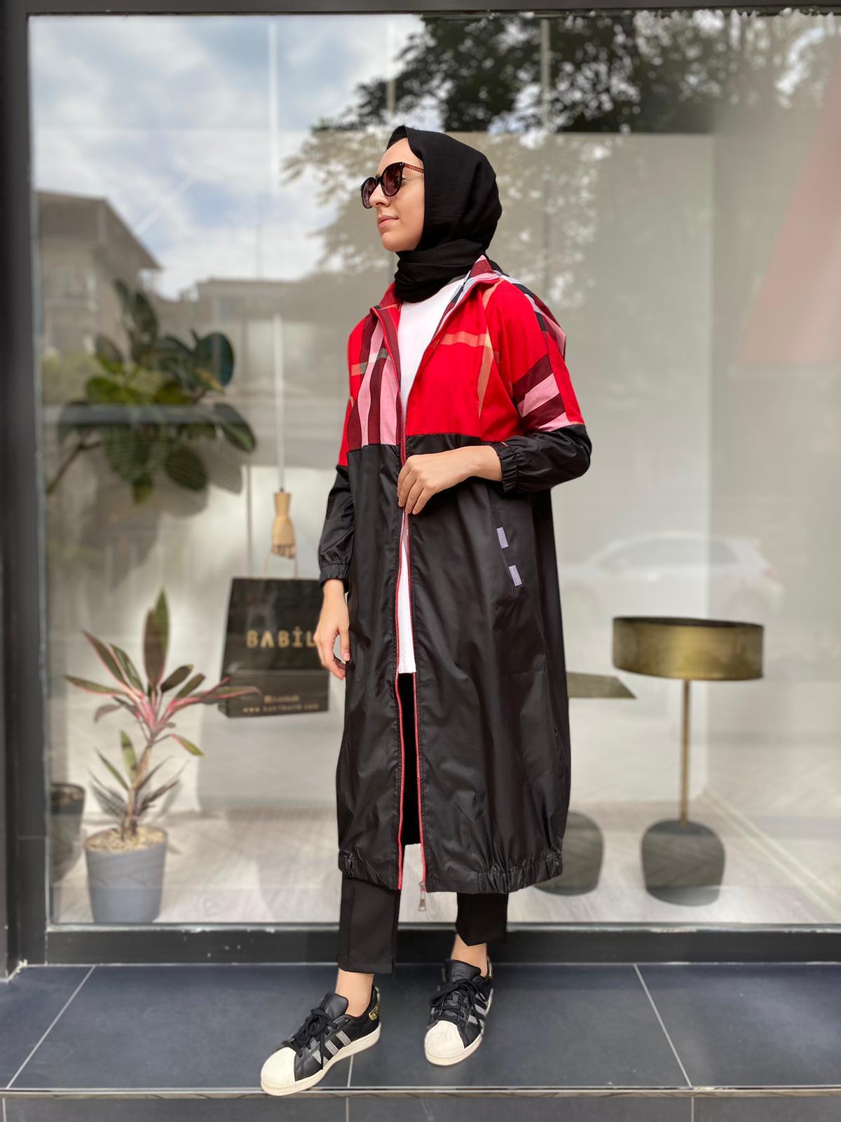 İnvee Burberry Desen Kap Siyah 6319