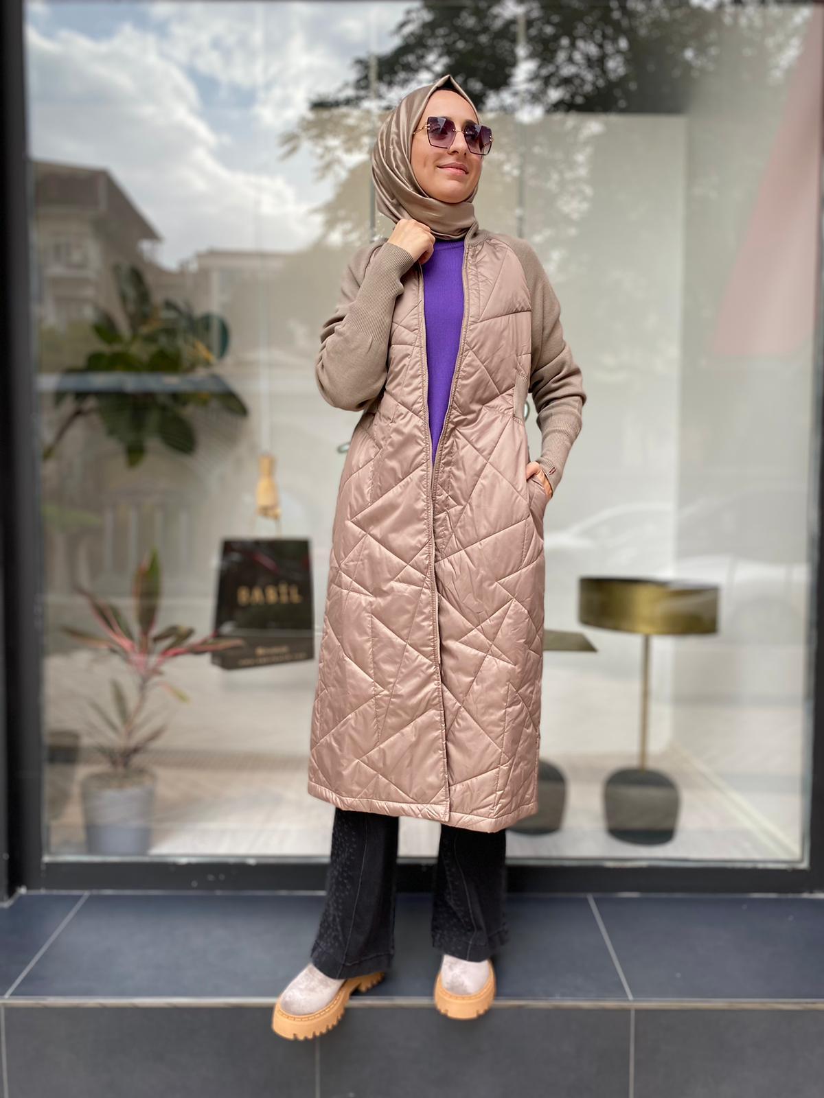 İnvee Cam Kırığı Desen Mont Camel 6869