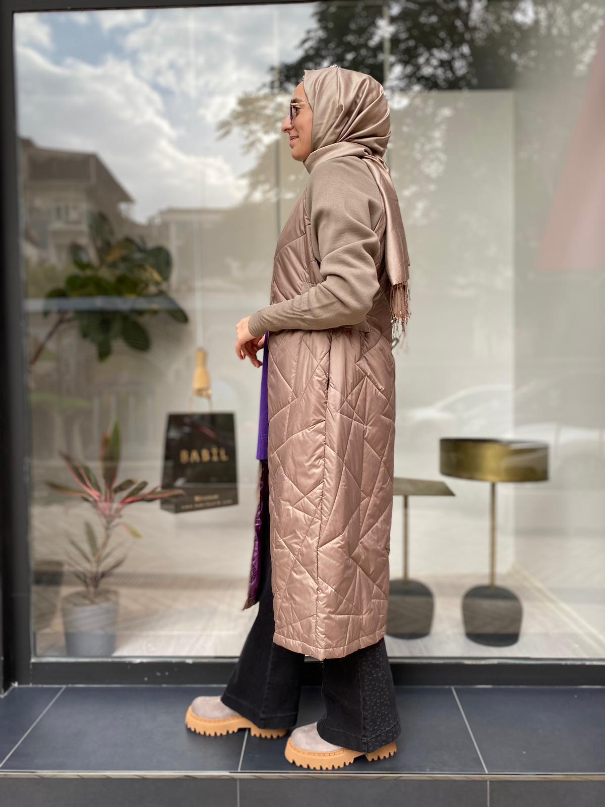 İnvee Cam Kırığı Desen Mont Camel 6869