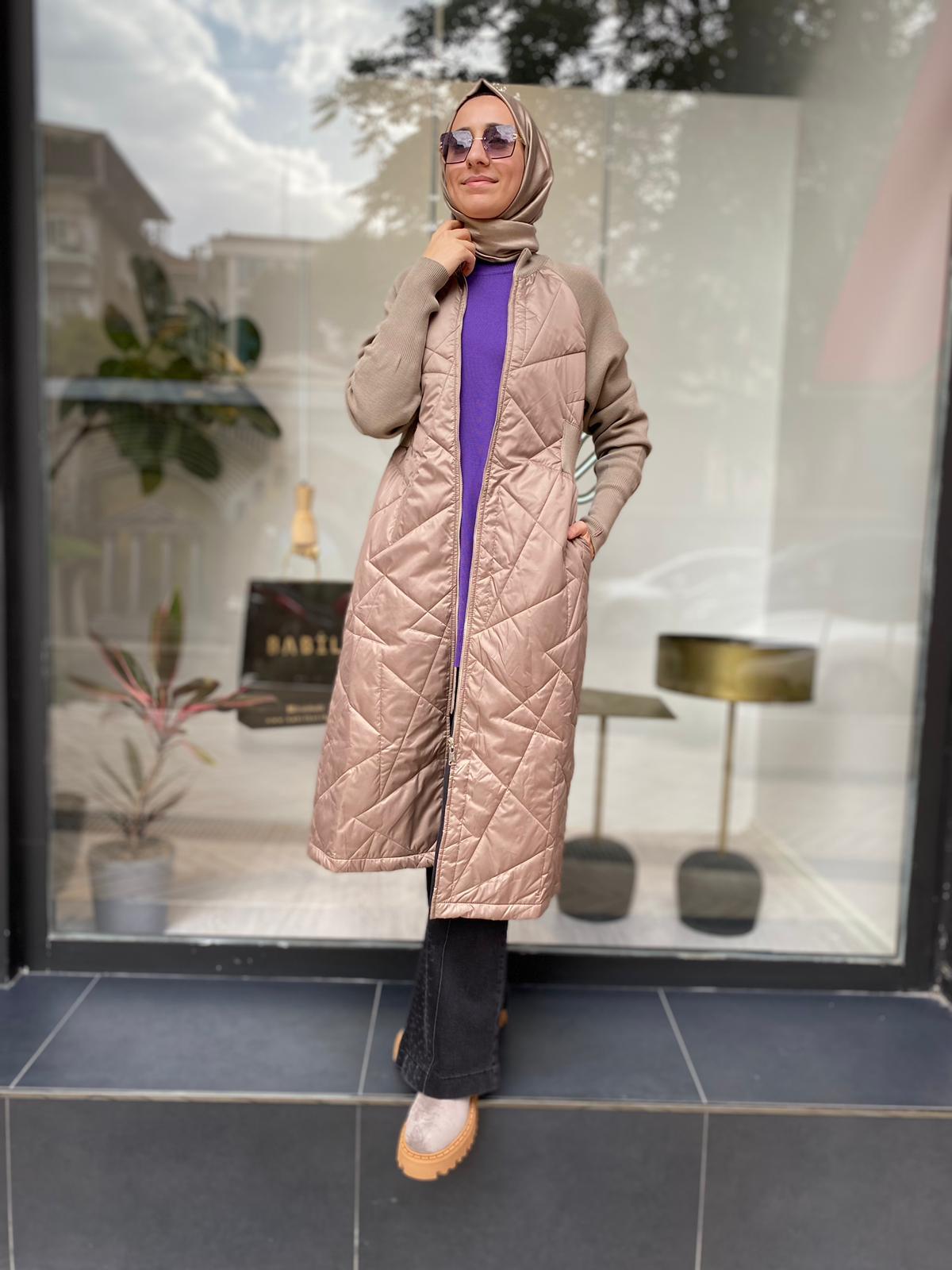 İnvee Cam Kırığı Desen Mont Camel 6869