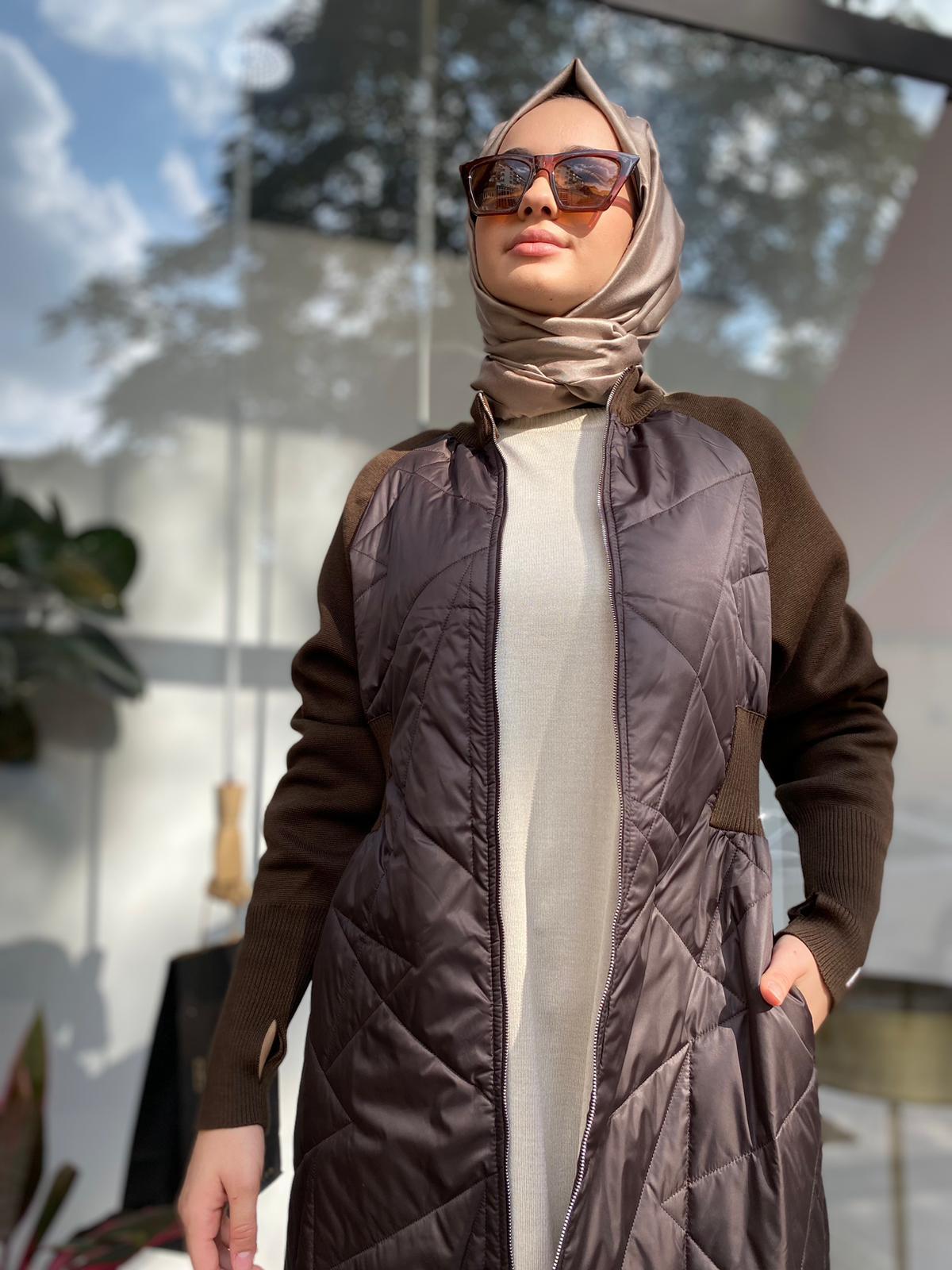 İnvee Cam Kırığı Desen Mont Kahve 6869