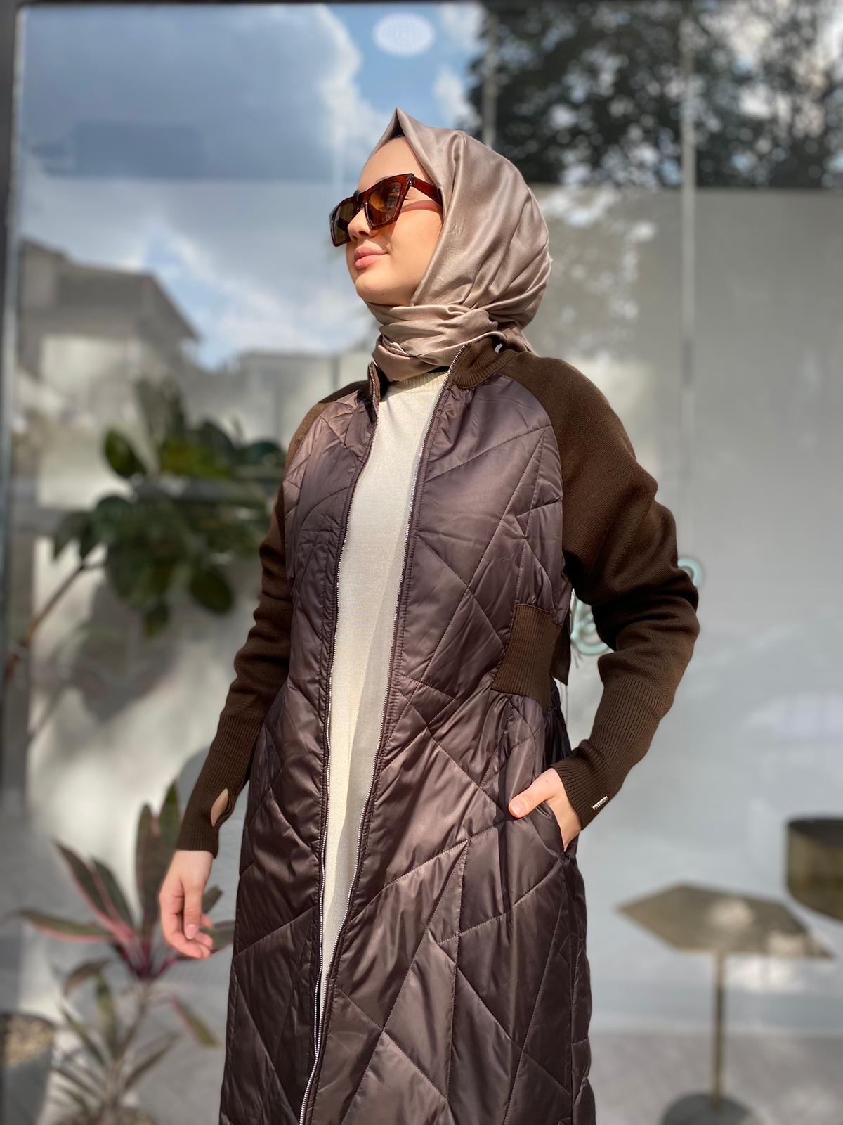 İnvee Cam Kırığı Desen Mont Kahve 6869