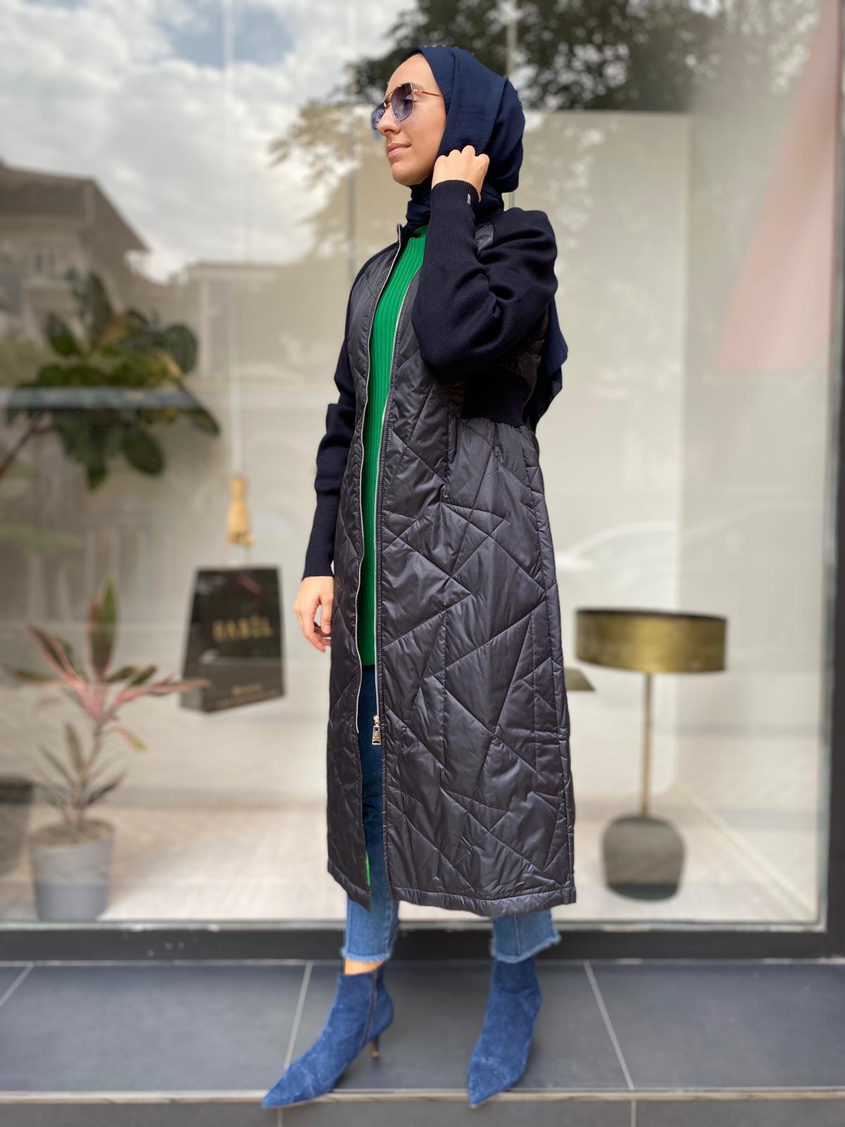 İnvee Cam Kırığı Desen Mont Lacivert 6869