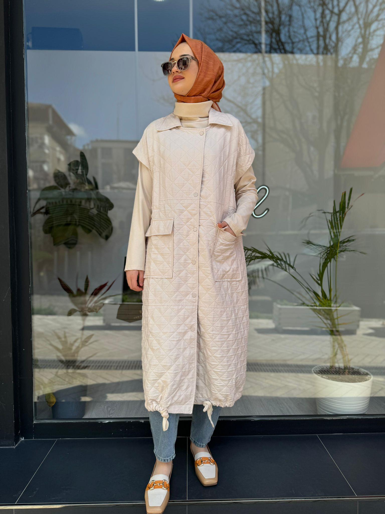 İnvee Cepli Yelek Taş 6915