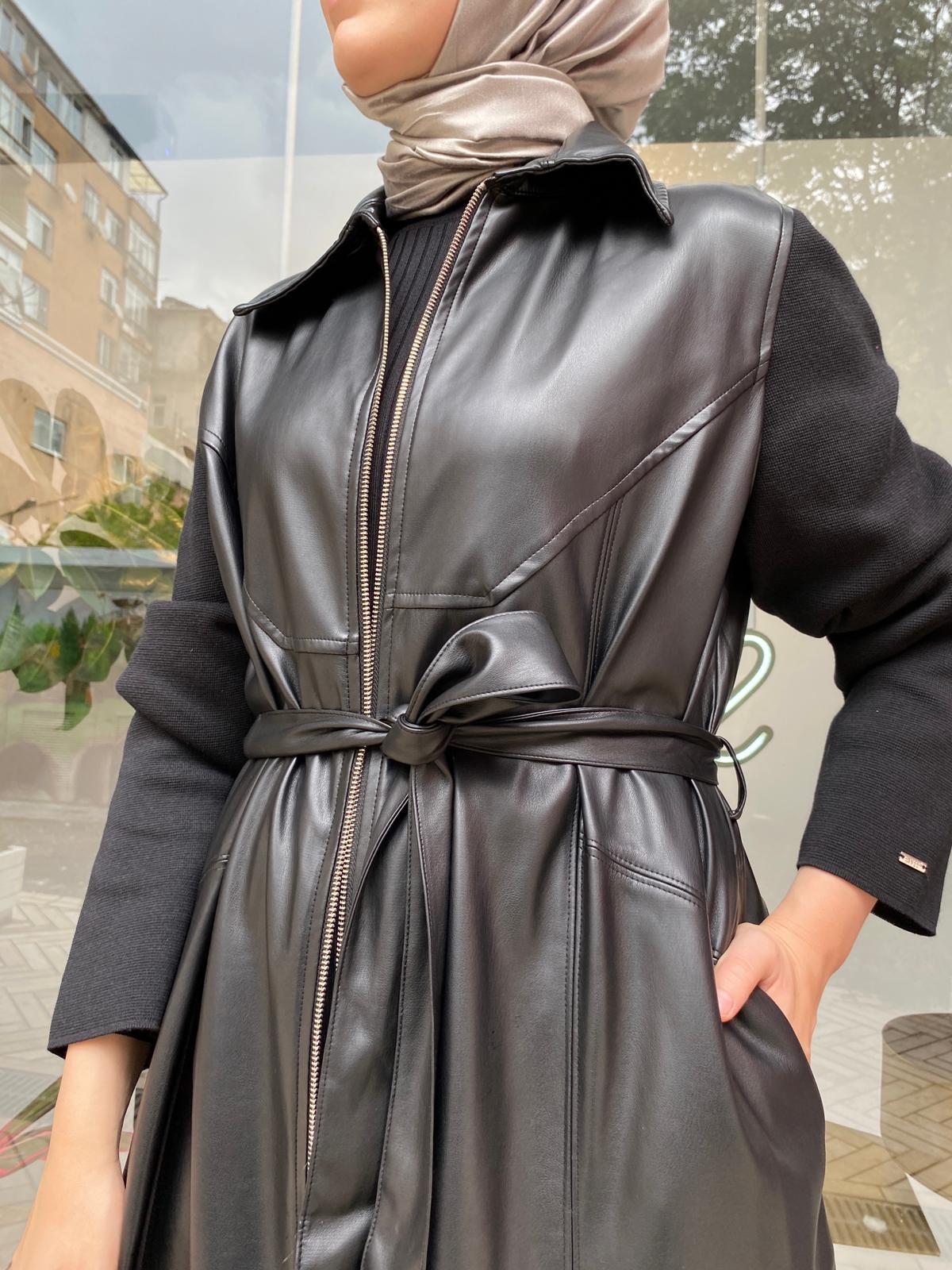 İnvee Deri Kap Siyah 6820