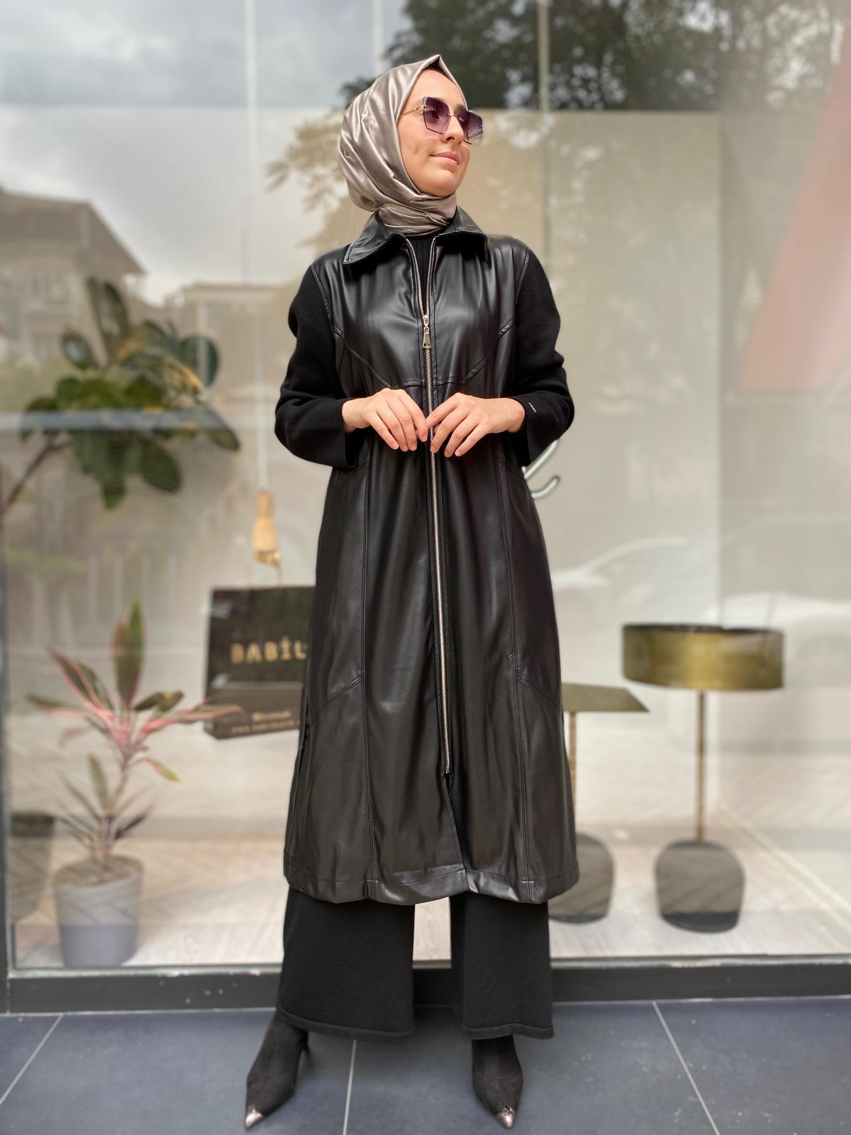 İnvee Deri Kap Siyah 6820